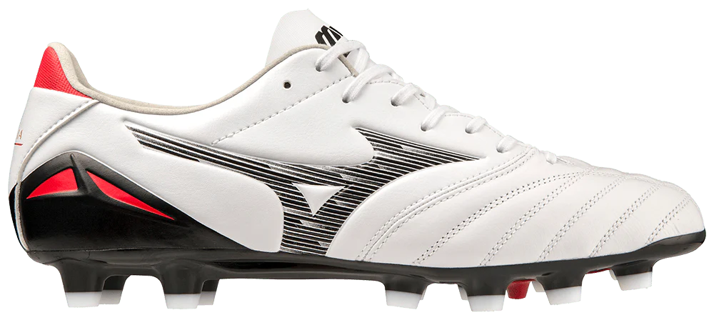 MIZUNO Morelia Neo IV Pro AG Artificial Grass Soccer Cleats White Black