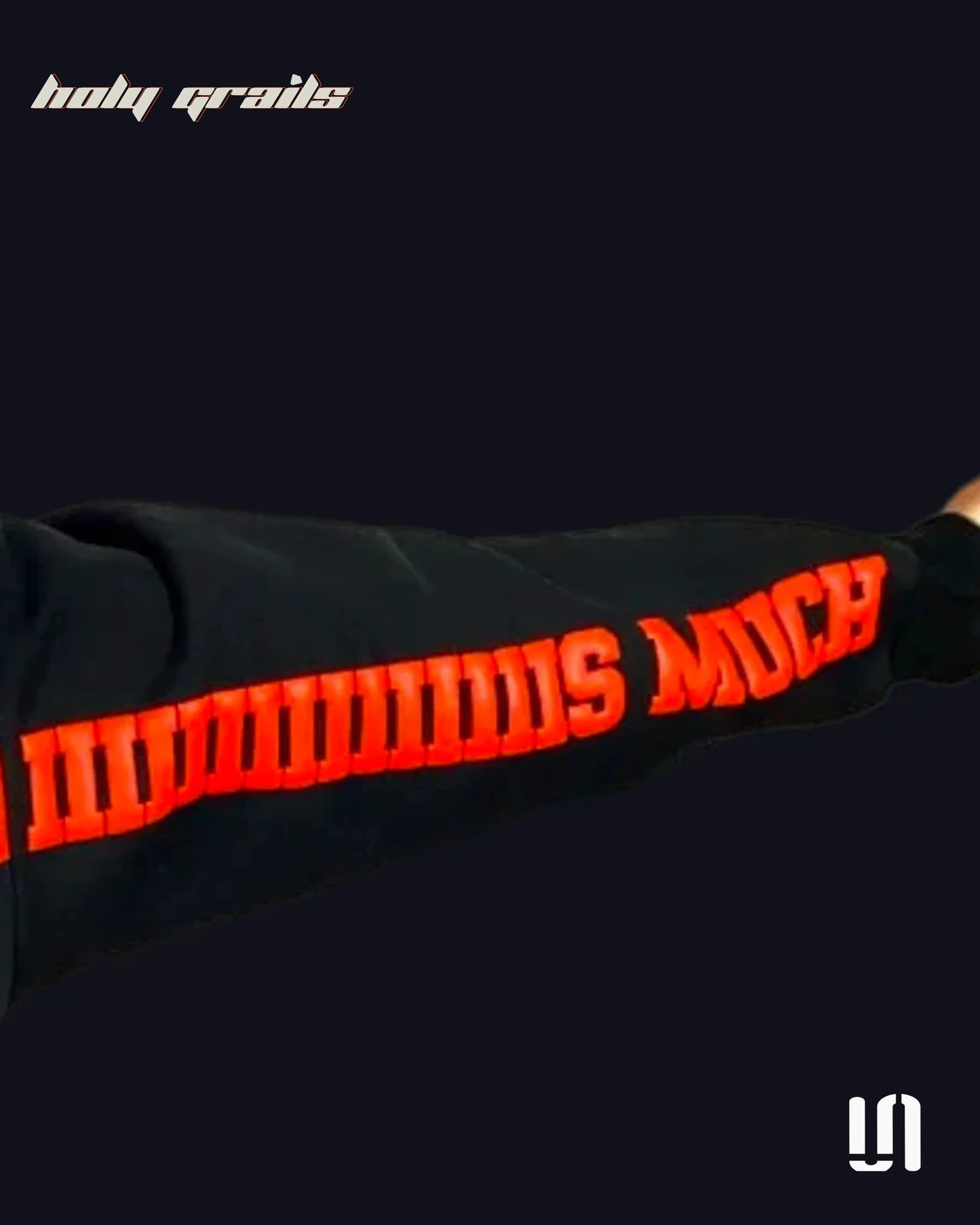 I Love You Thiiiiiis Much Black Hoodie HG x Sullitt