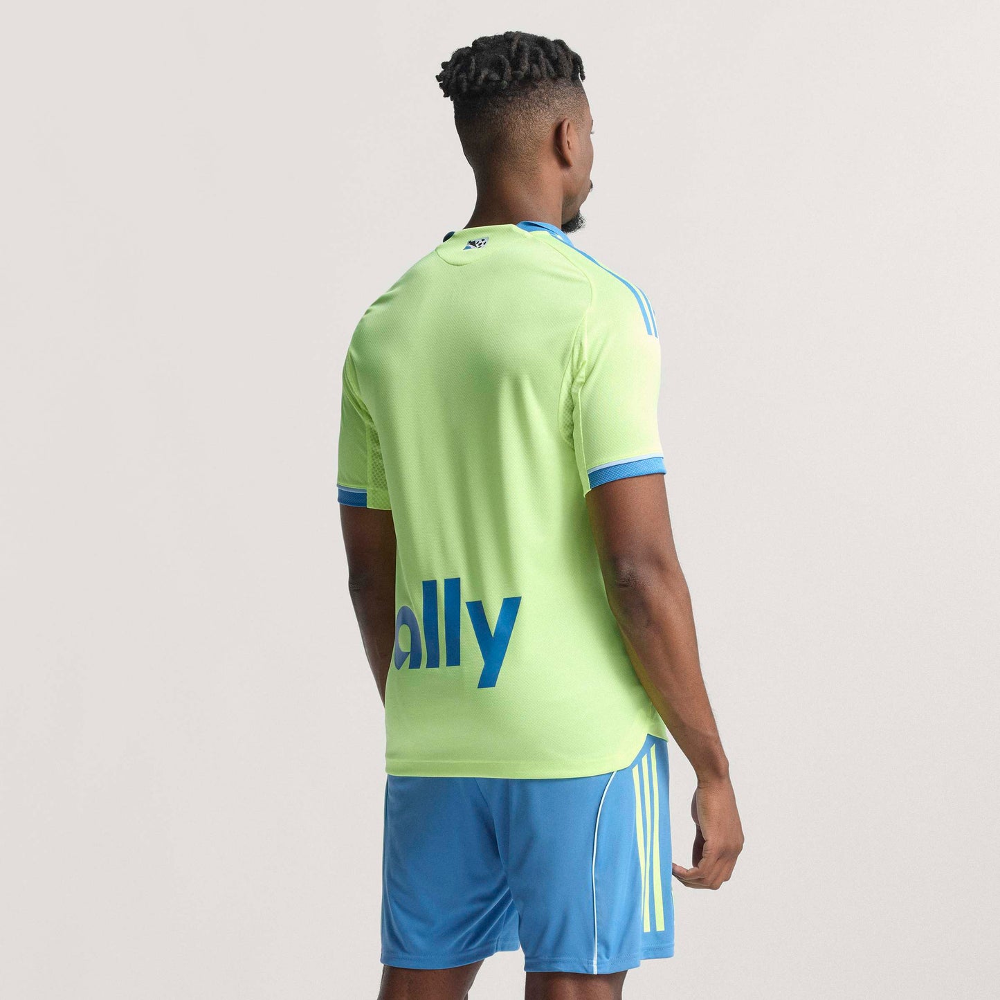 adidas Mens Charlotte FC Third Authentic Soccer Jersey 25 26 Yellow