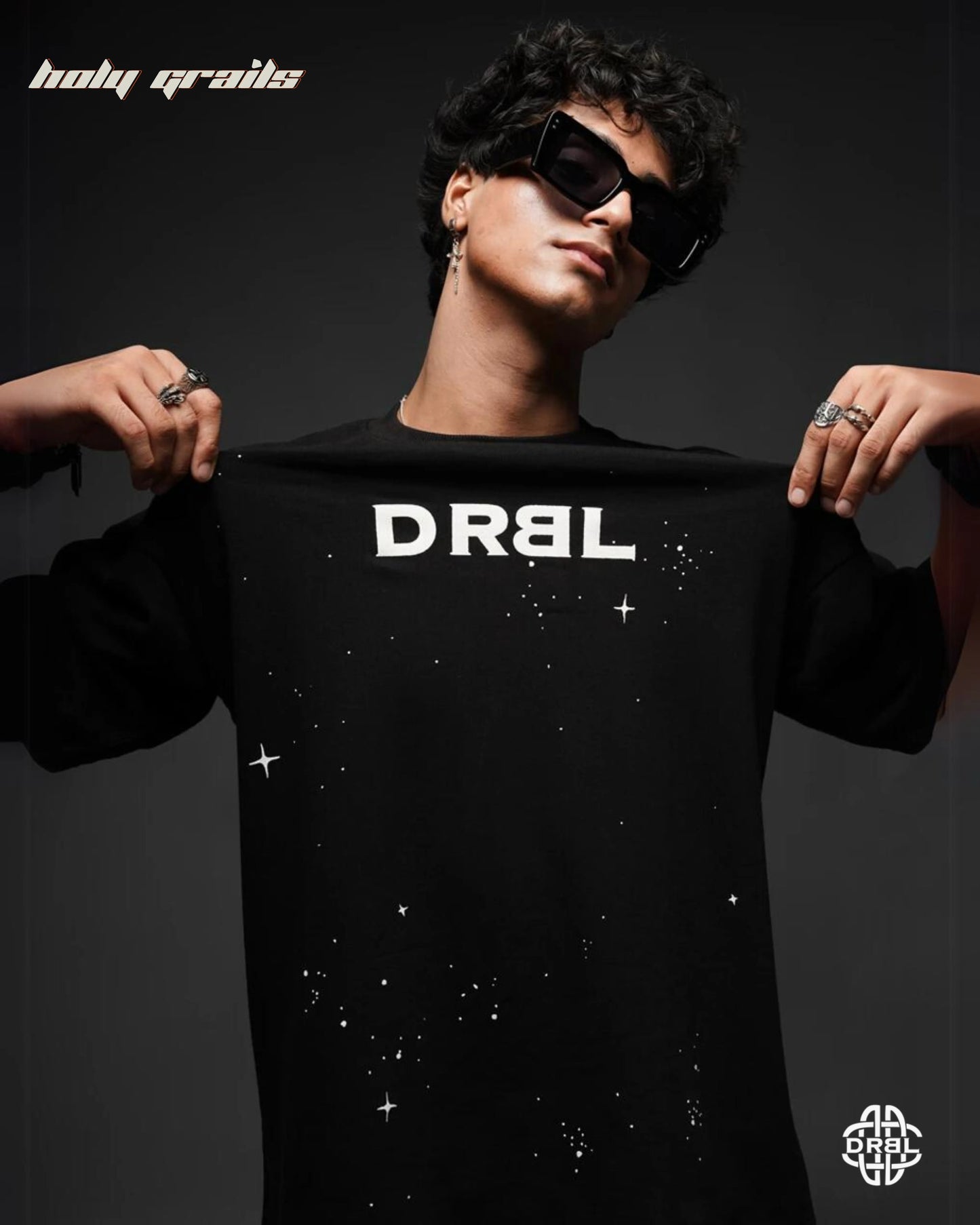 Interstellar Soul Black Tee HG x DRBL