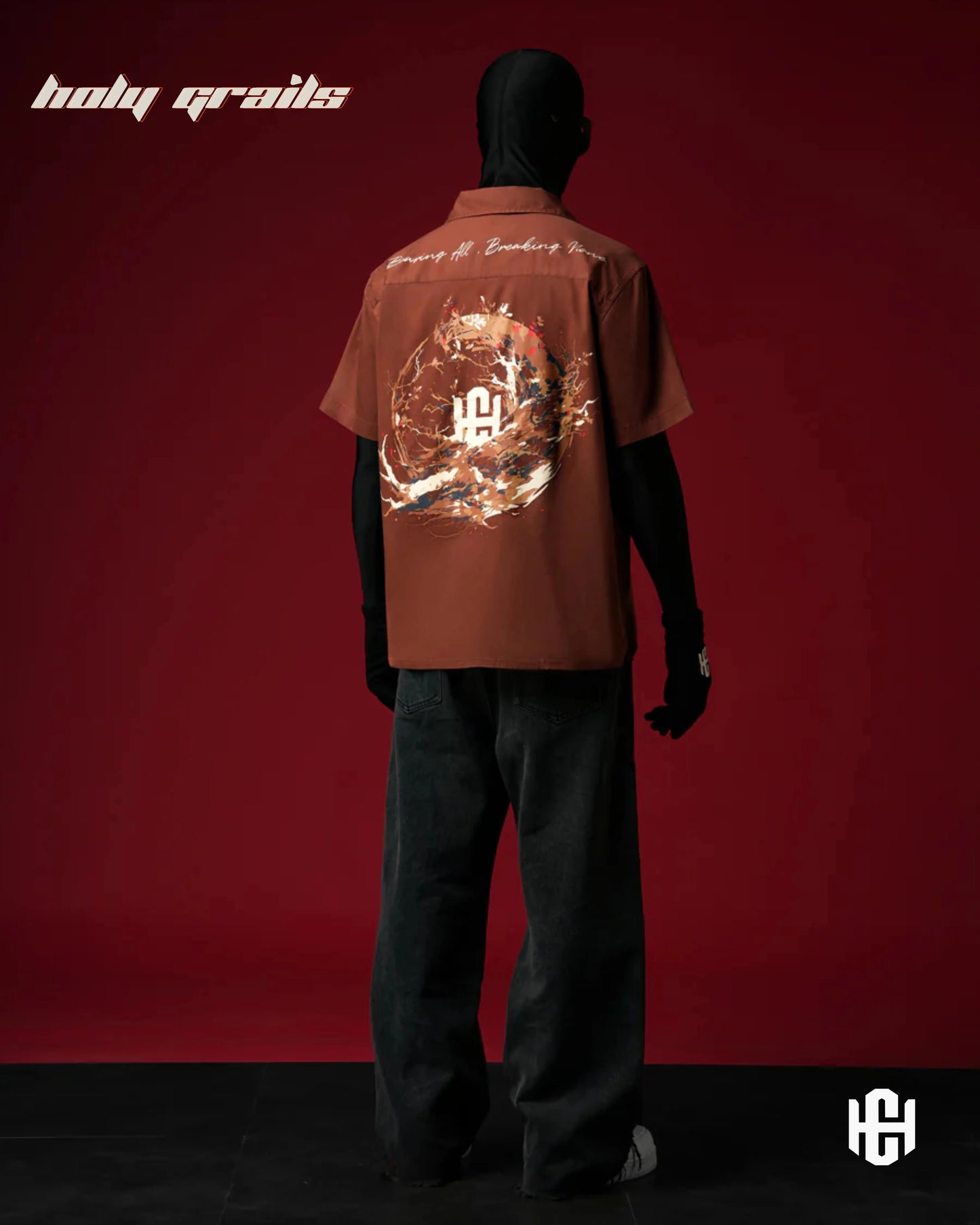 Rooted Bowling Earth Brown Shirt HG x Charactr