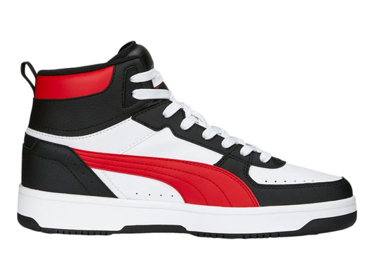 Tenis PUMA Rebound Joy Blanco Rojo y Negro para Hombre