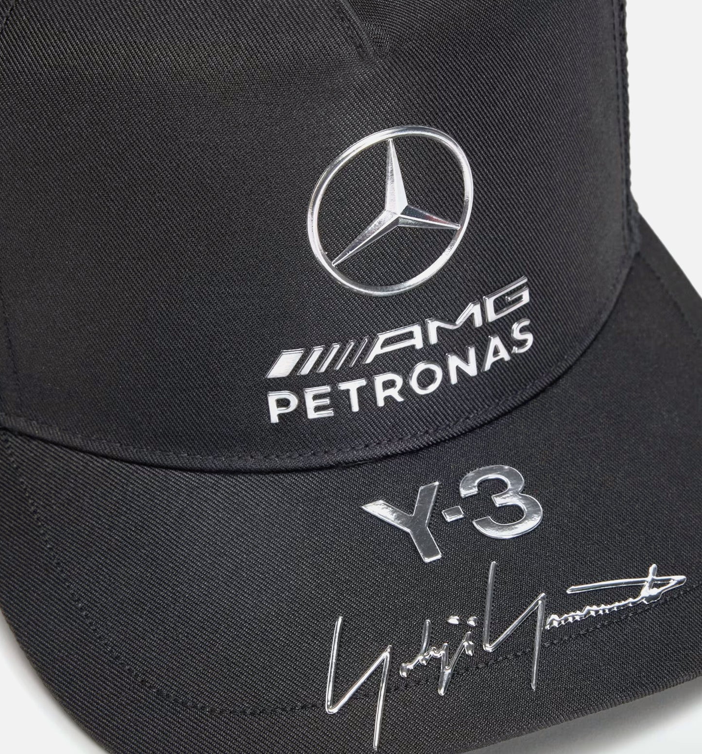 Mercedes AMG Petronas Formula 1 Team Trucker Mens Hat Black