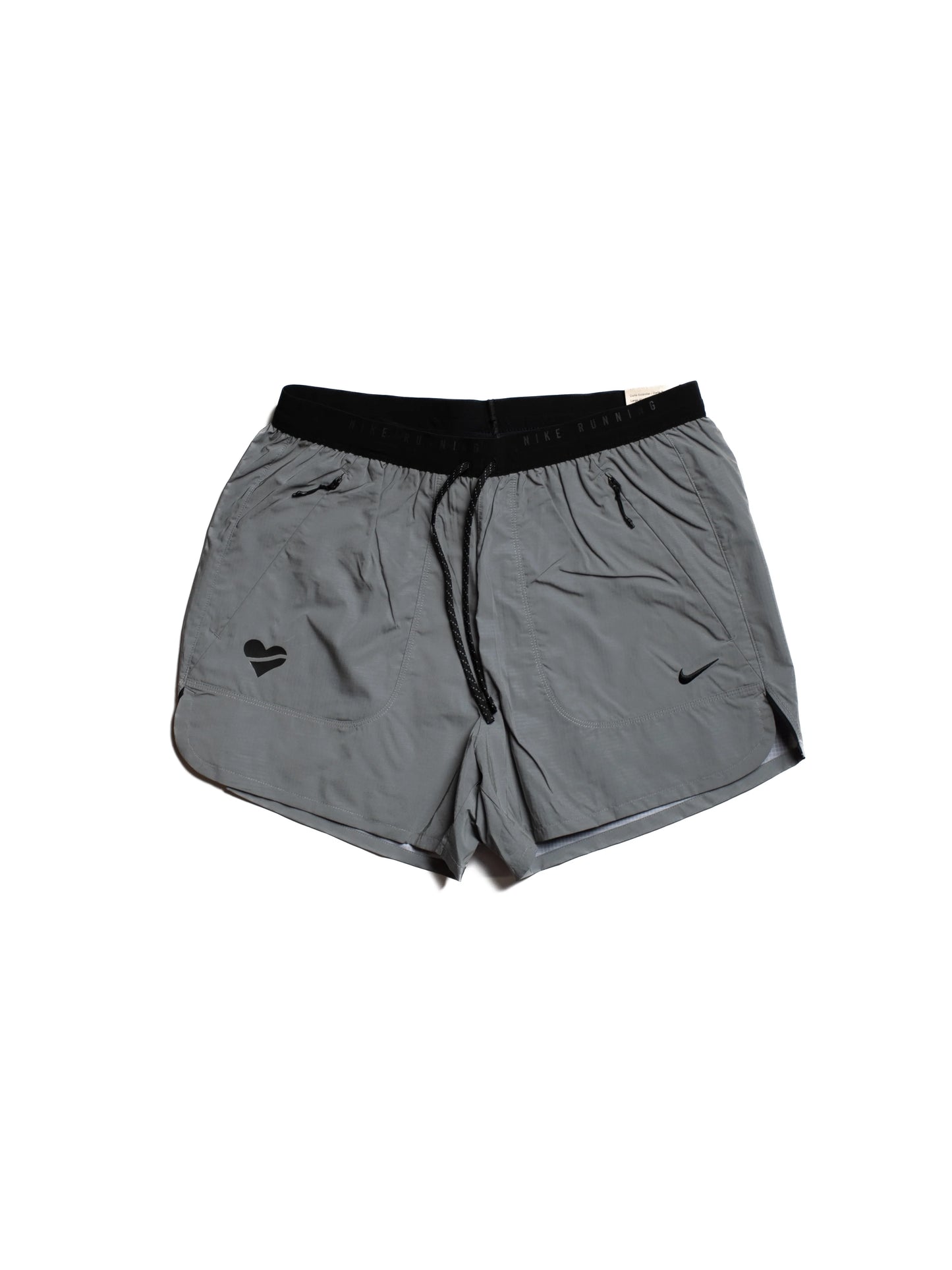 Nike Mens 4 2 in 1 Reflective Running Shorts