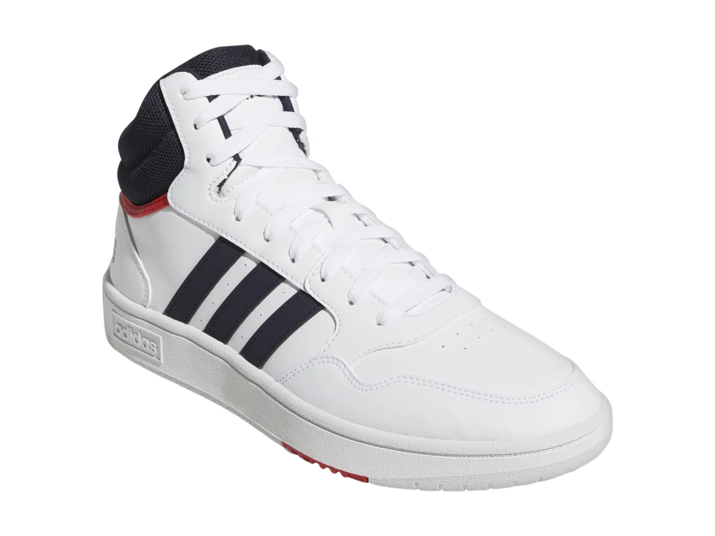 Tenis Adidas Hoops 30 Mid Blanco y Azul para Hombre