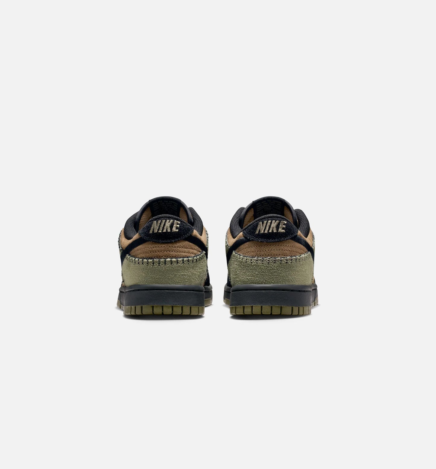 Dunk Low Retro Camo Olive Mens Lifestyle Shoe Brown Kelp Black Medium Olive