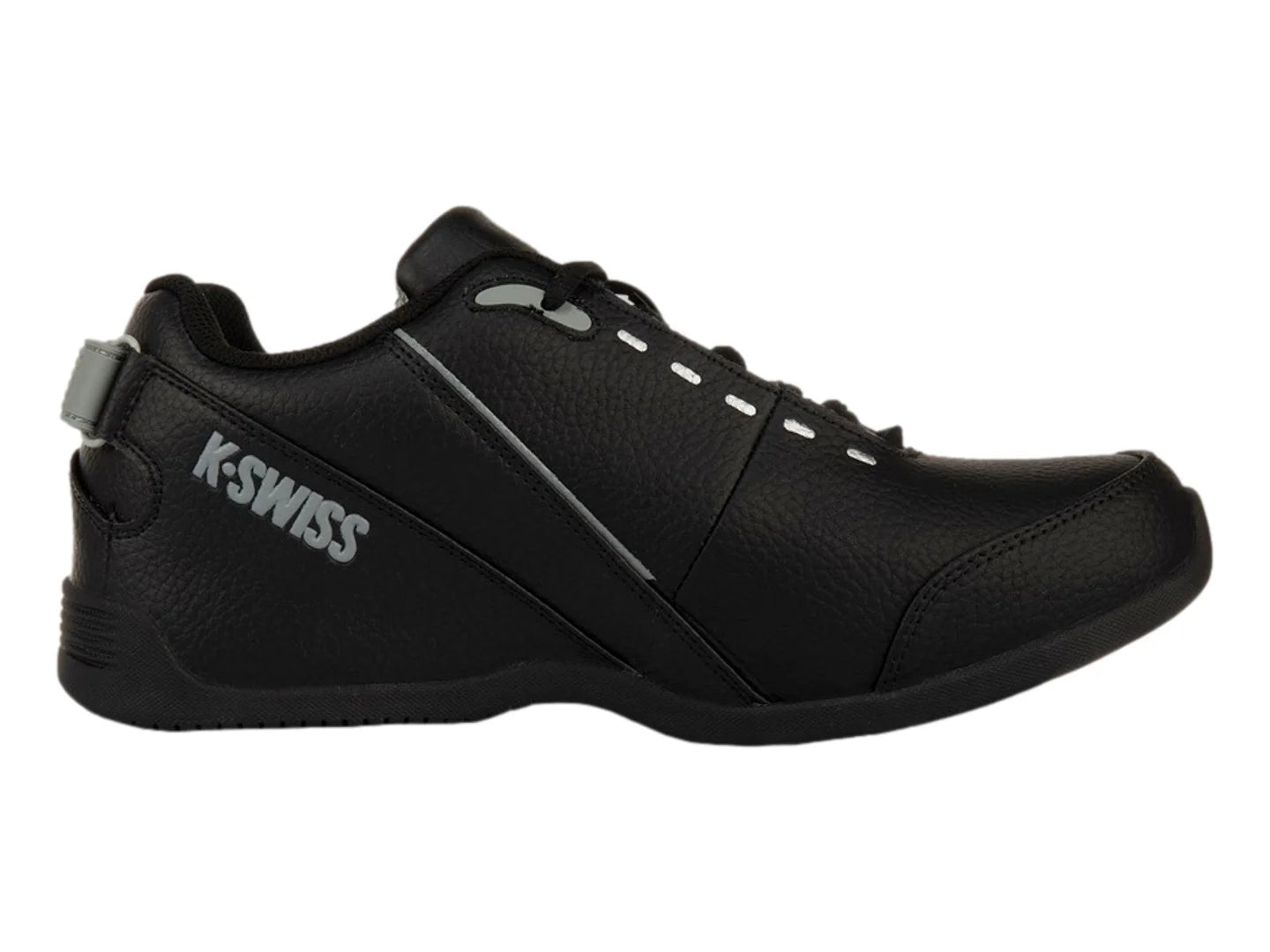 Tenis K Swiss Montrau 20 Negro con Plata para Hombre
