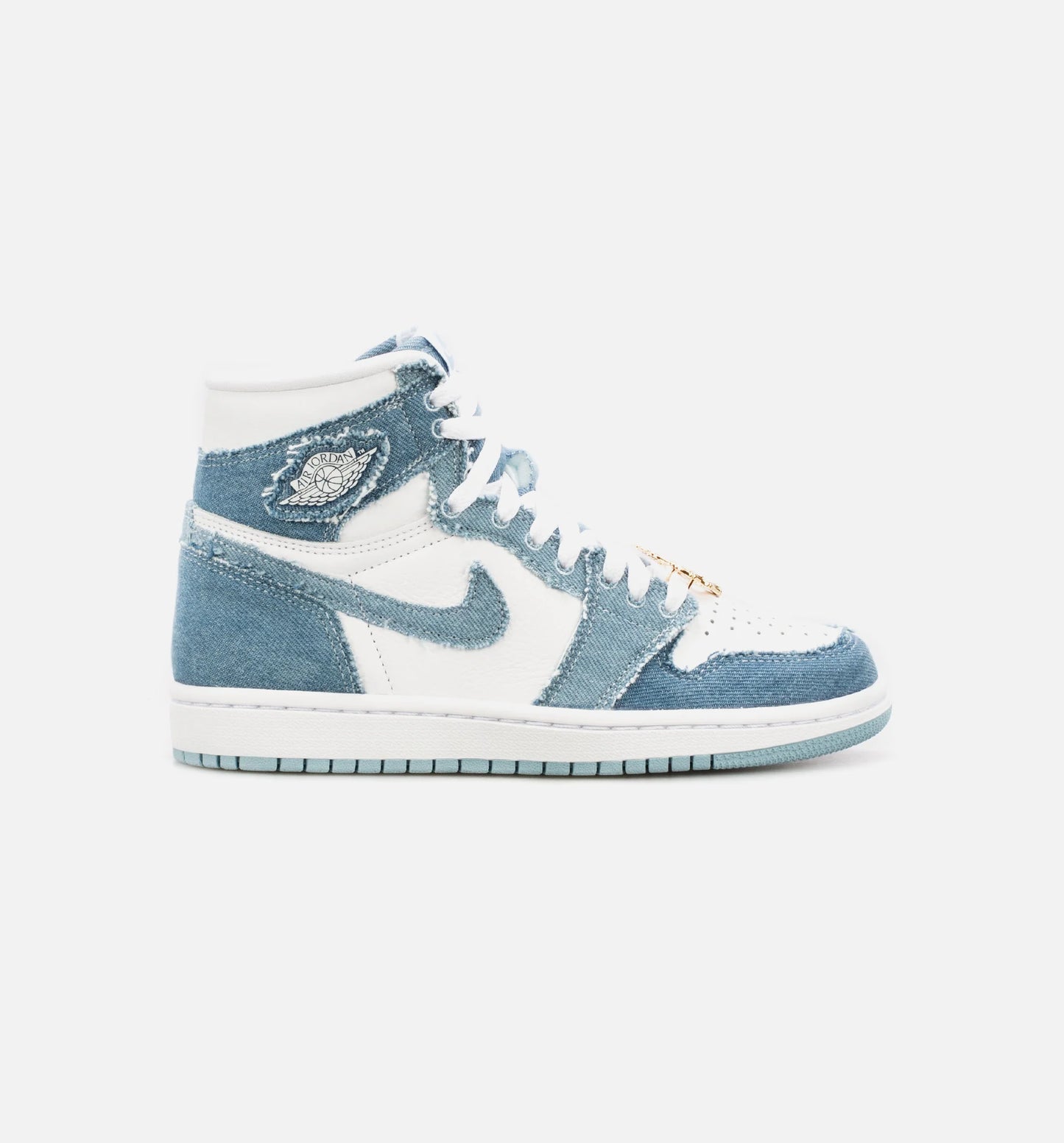 Air Jordan 1 High OG Denim Womens Lifestyle Shoe Blue