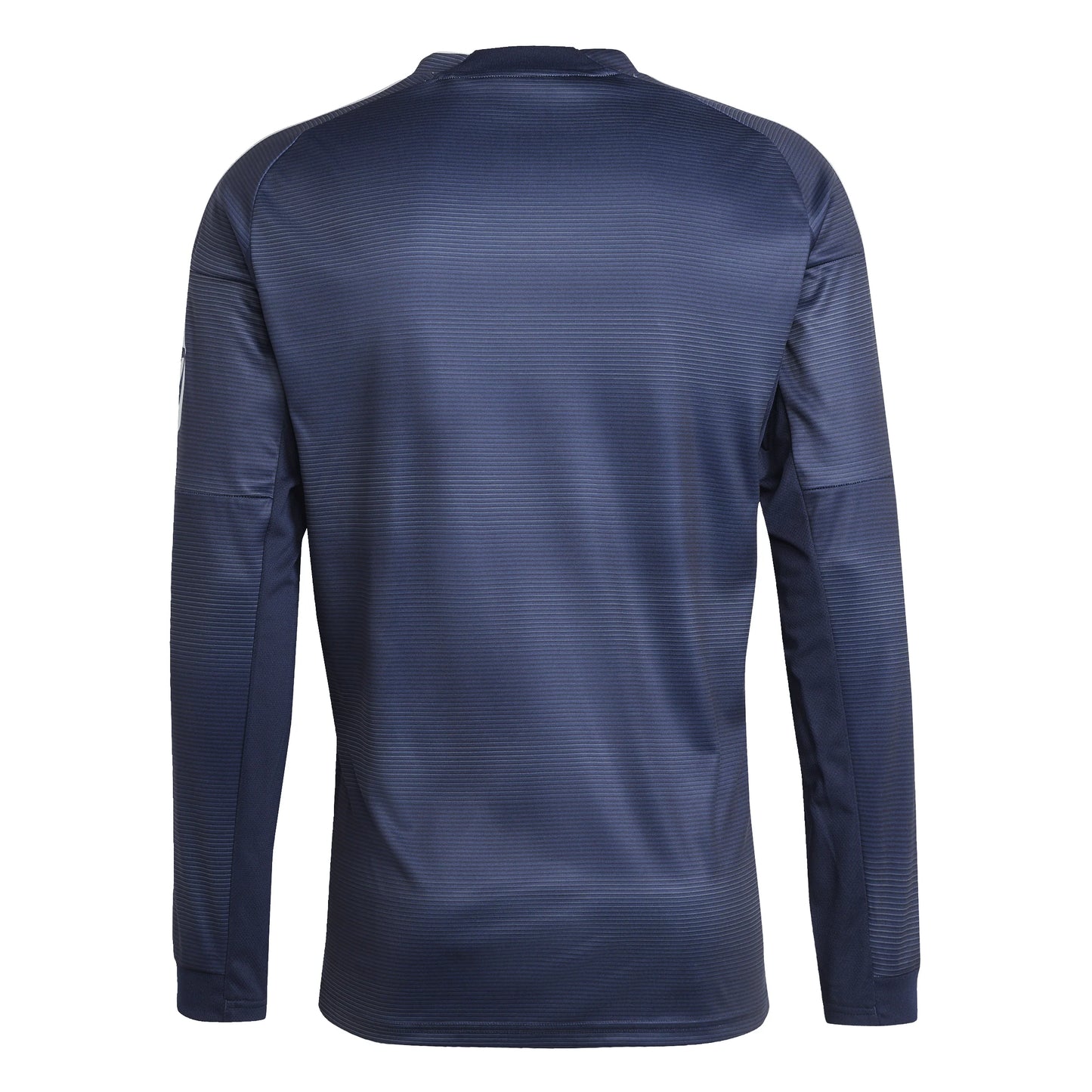 adidas Real Madrid Away Long Sleeve Mens Soccer Jersey 25 26 Blue
