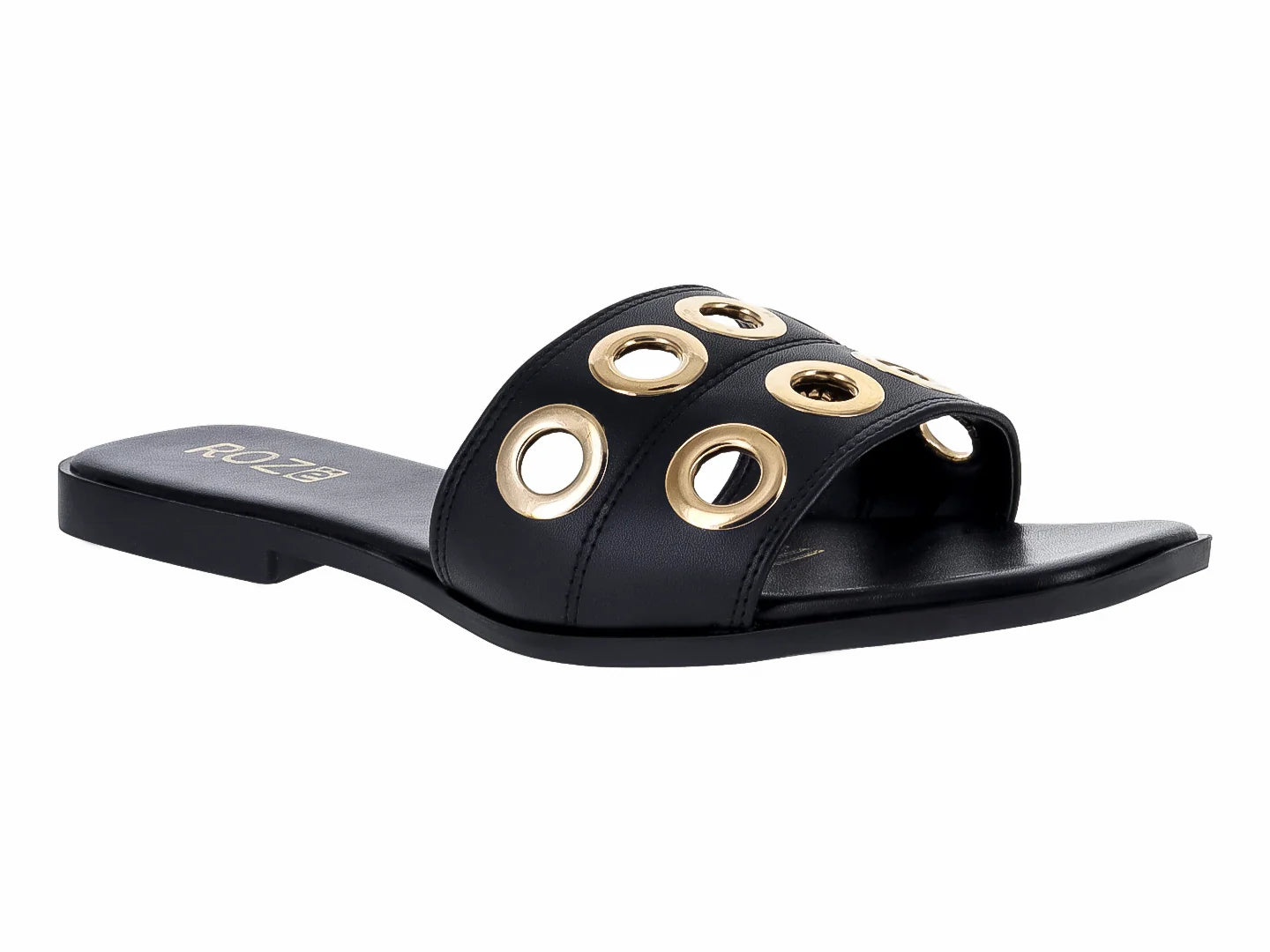 Sandalias ROZE Negro para Mujer