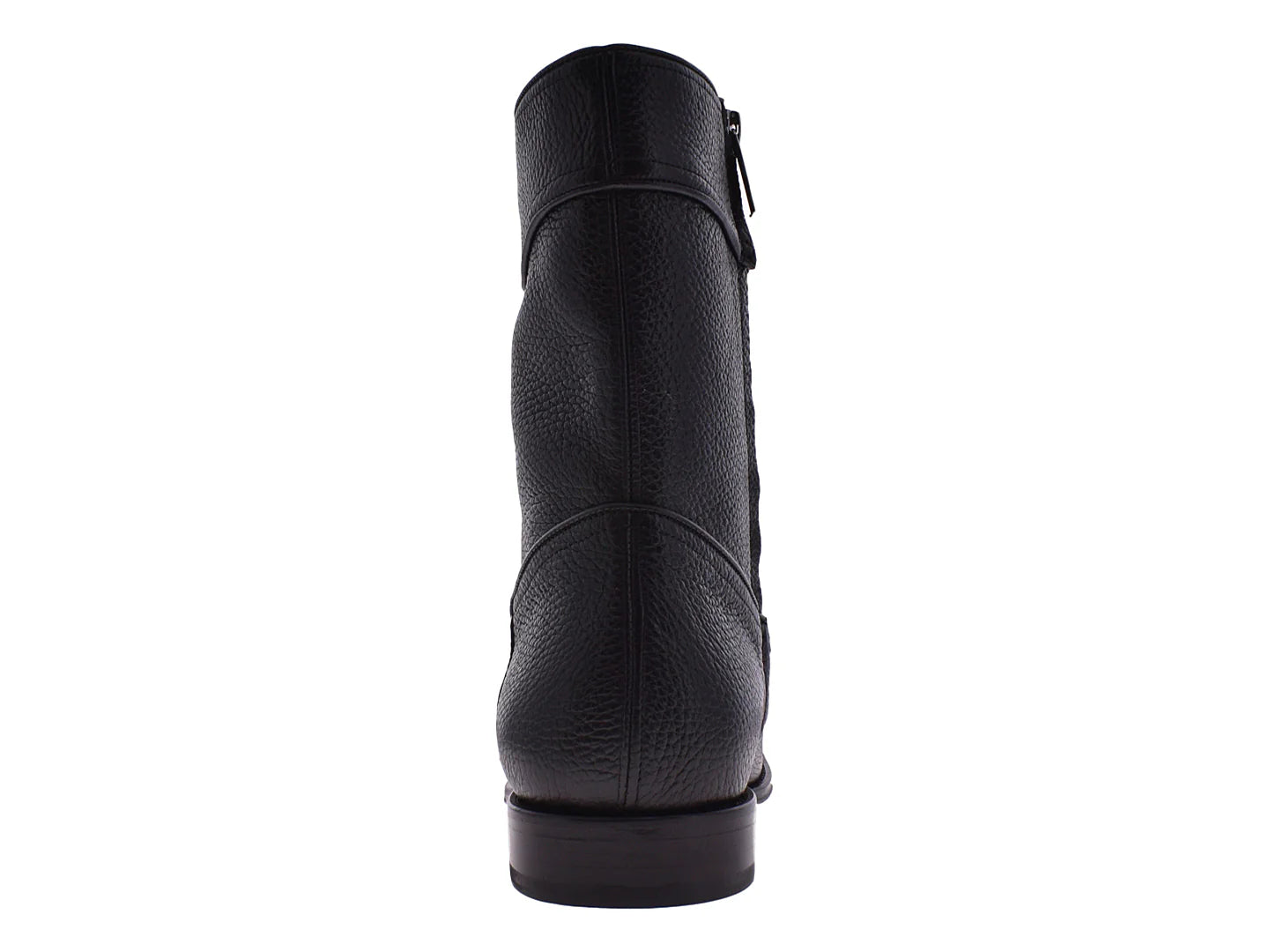 Botines Formales Cuadra Negro para Hombre
