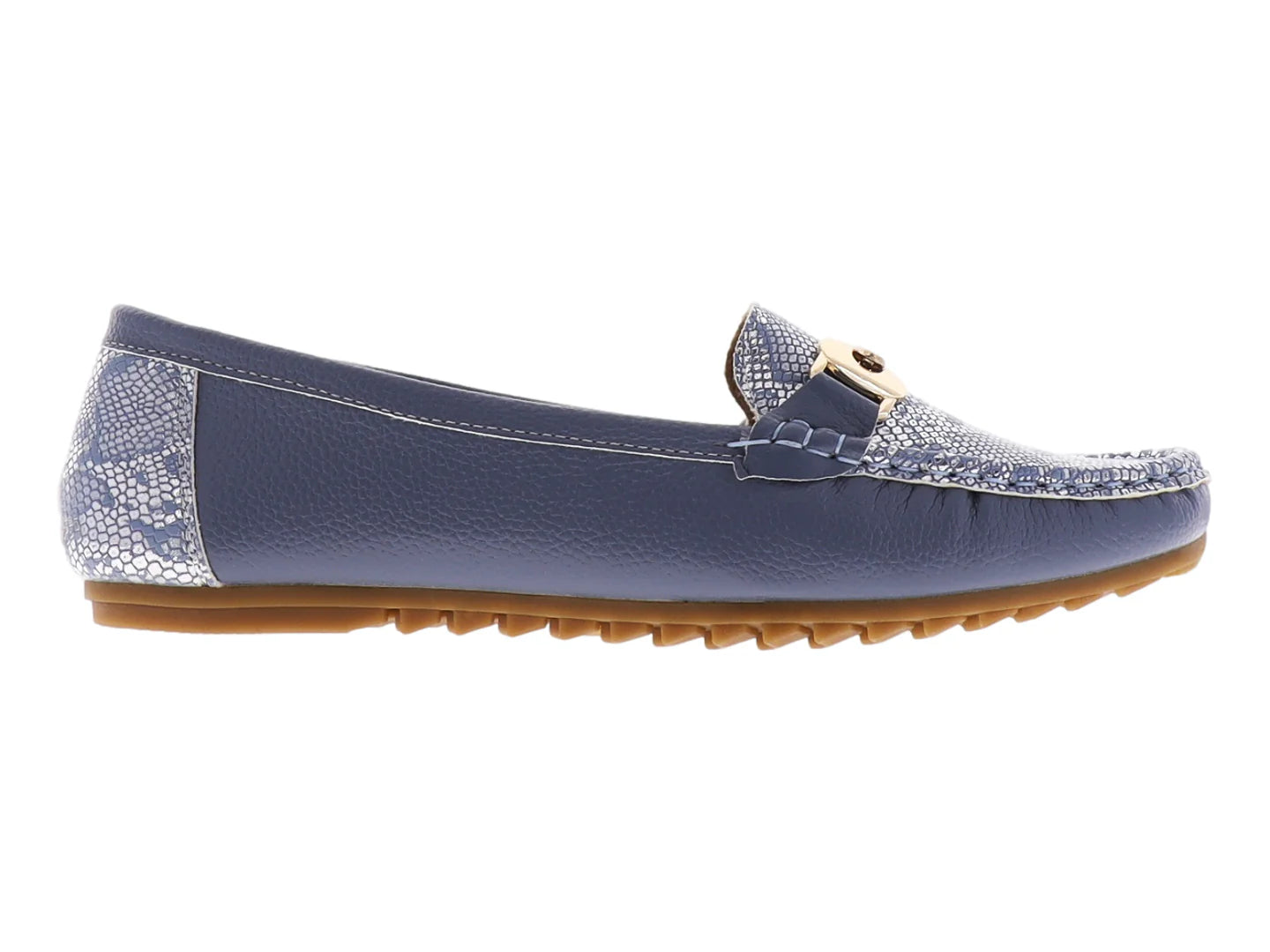 Mocasines Comfort Fit Azul para Mujer