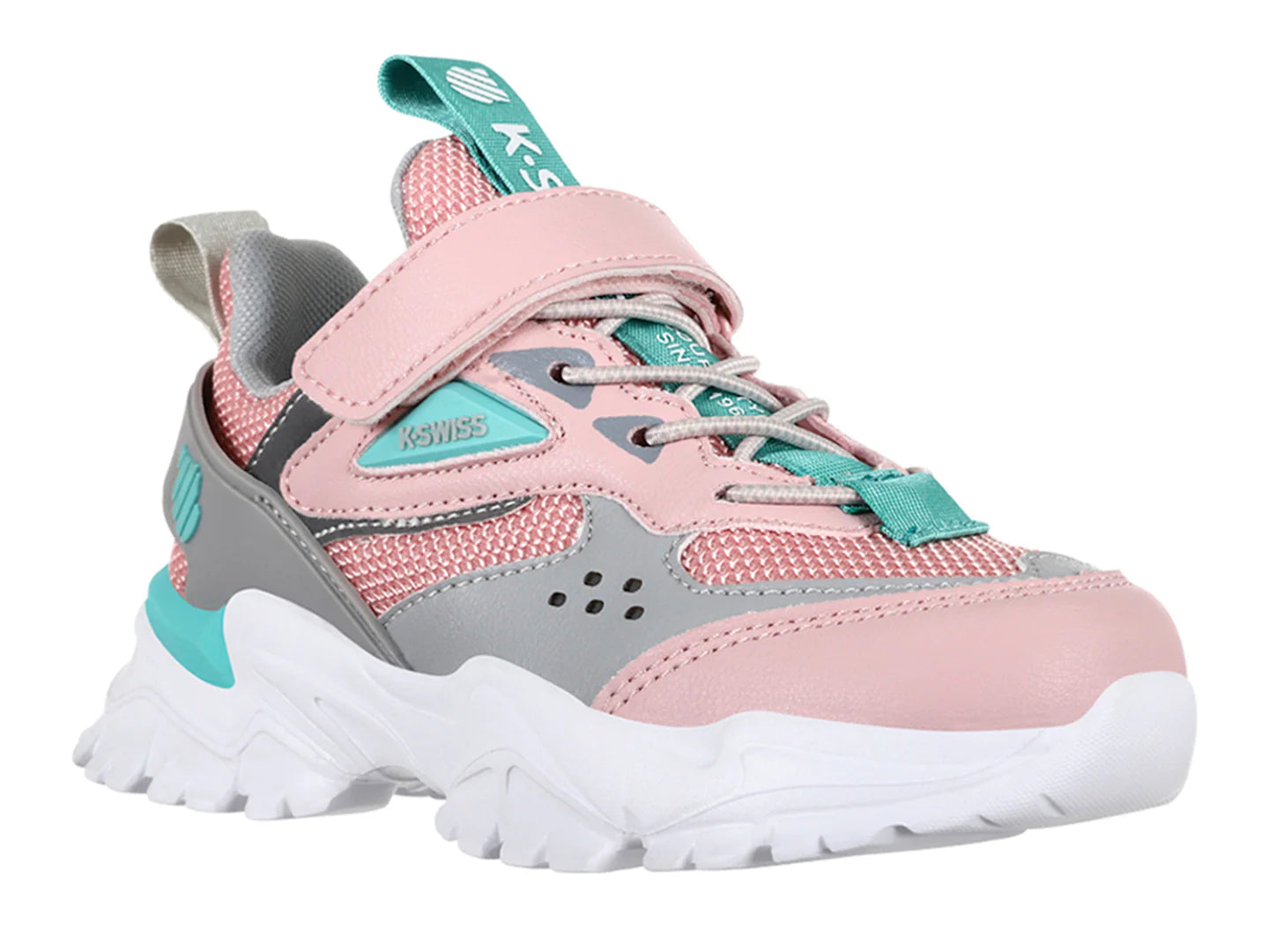 Tenis K SWISS Ben CH Rosa y Gris para Niña
