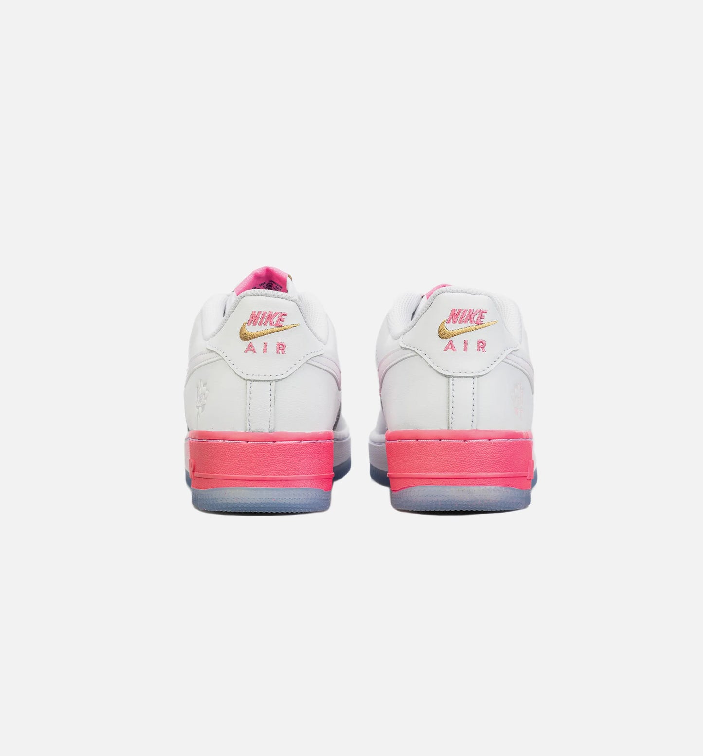Air Force 1 Low Lotus Flower Grade School Lifestyle Shoe White Pink