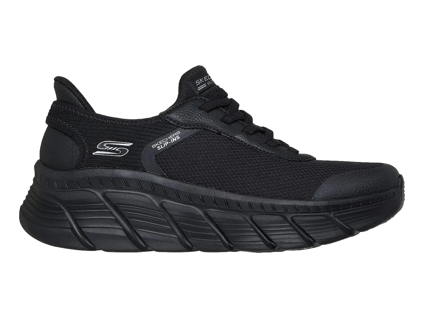 Tenis Skechers BOBS Sport Negro para Mujer