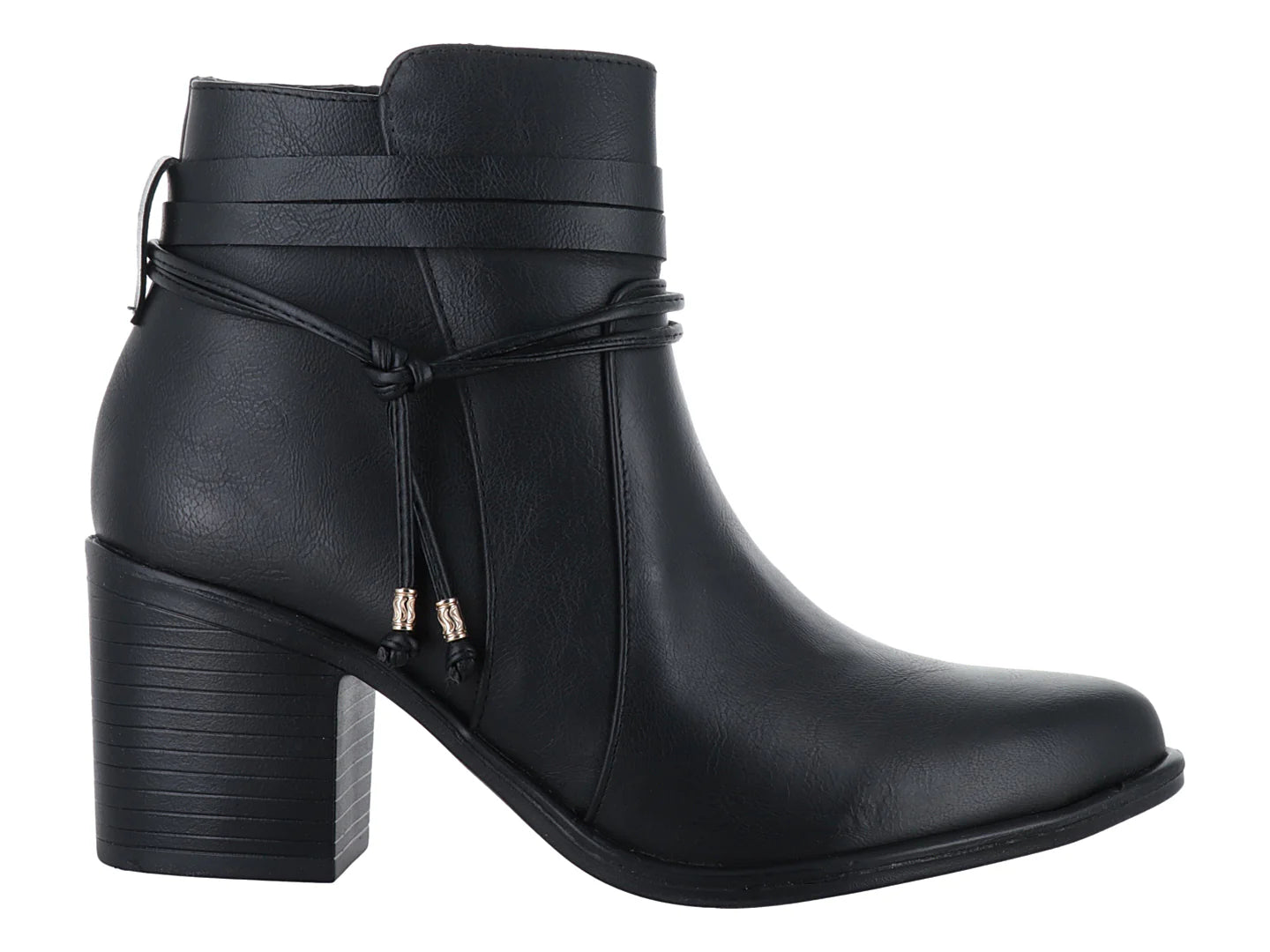 Botines Vaqueros Lady Carolina Negro para Mujer