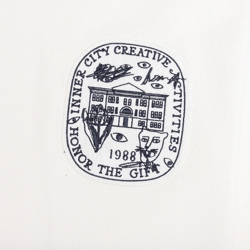 Honor Art Institute Zip Hoodie Bone