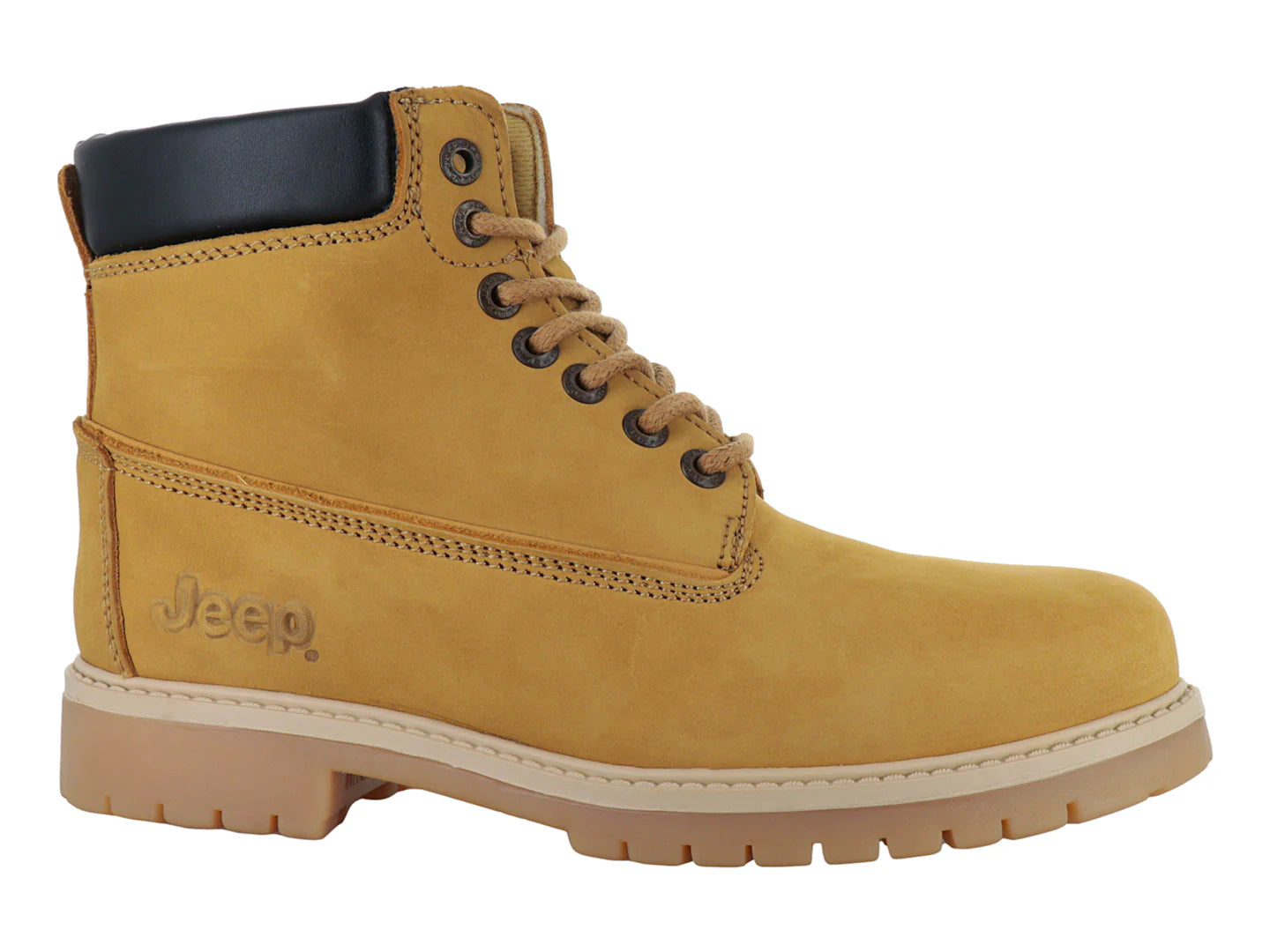 Botas Jeep Nubuck Color Miel para Hombre