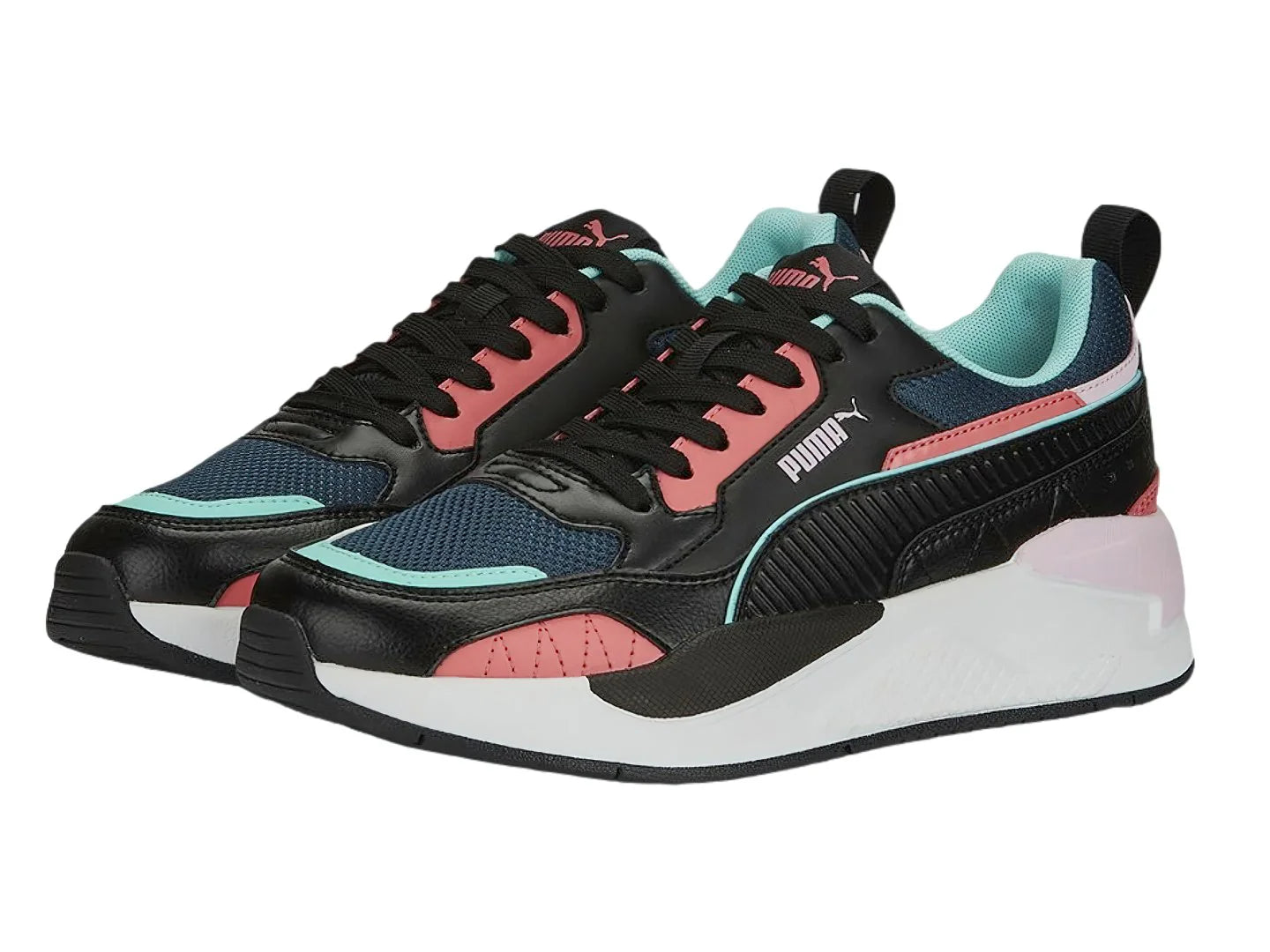 Tenis PUMA X Ray 2 Square Negro Multicolor para Hombre