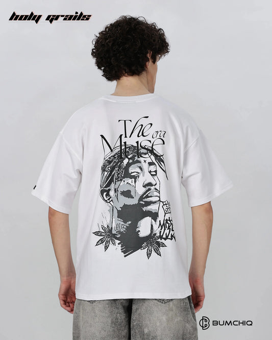 Muse Era White Oversize Tee HG x Bumchiq