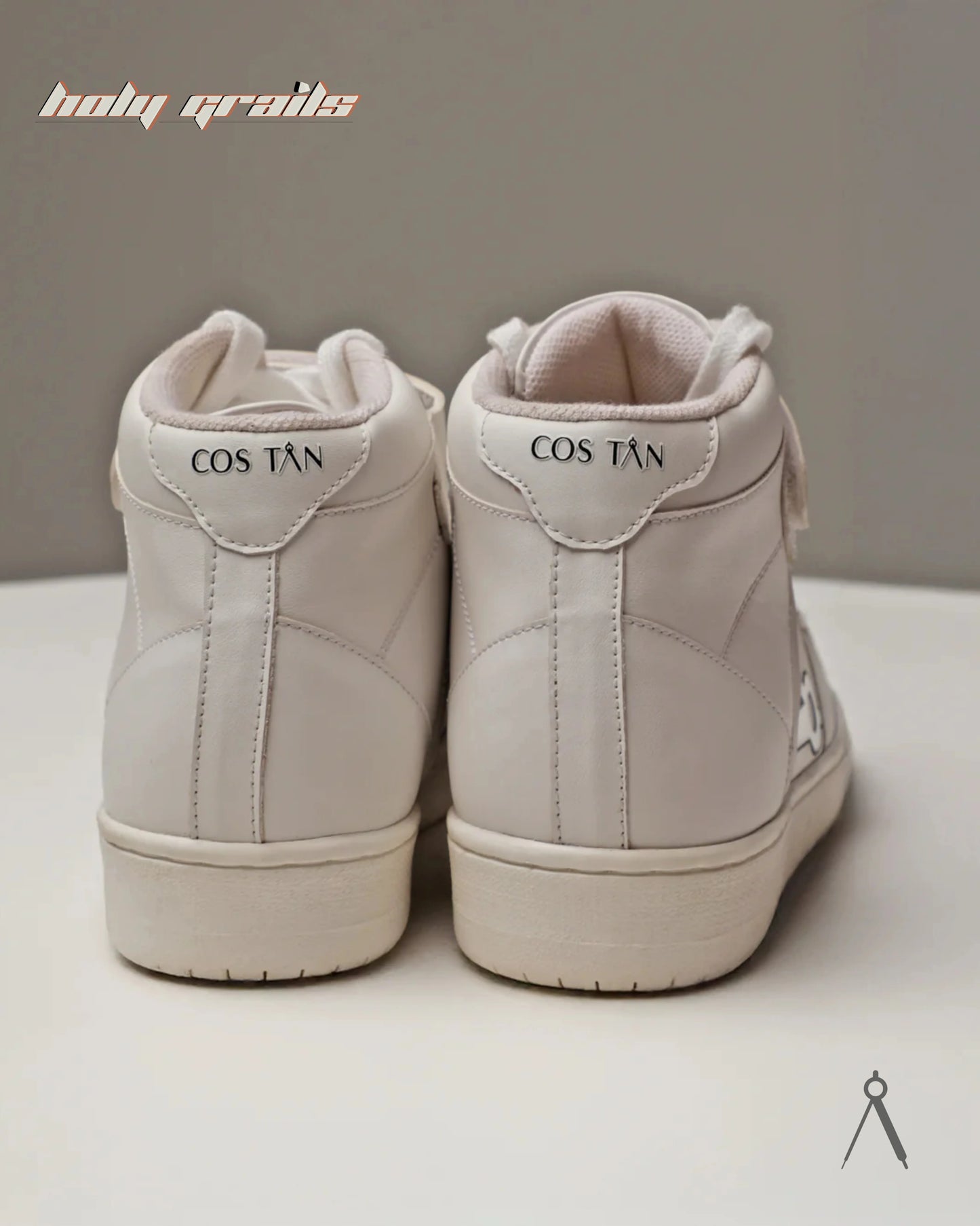 Vector Classic Ivory Accent High Sneakers HG x Cos Tan