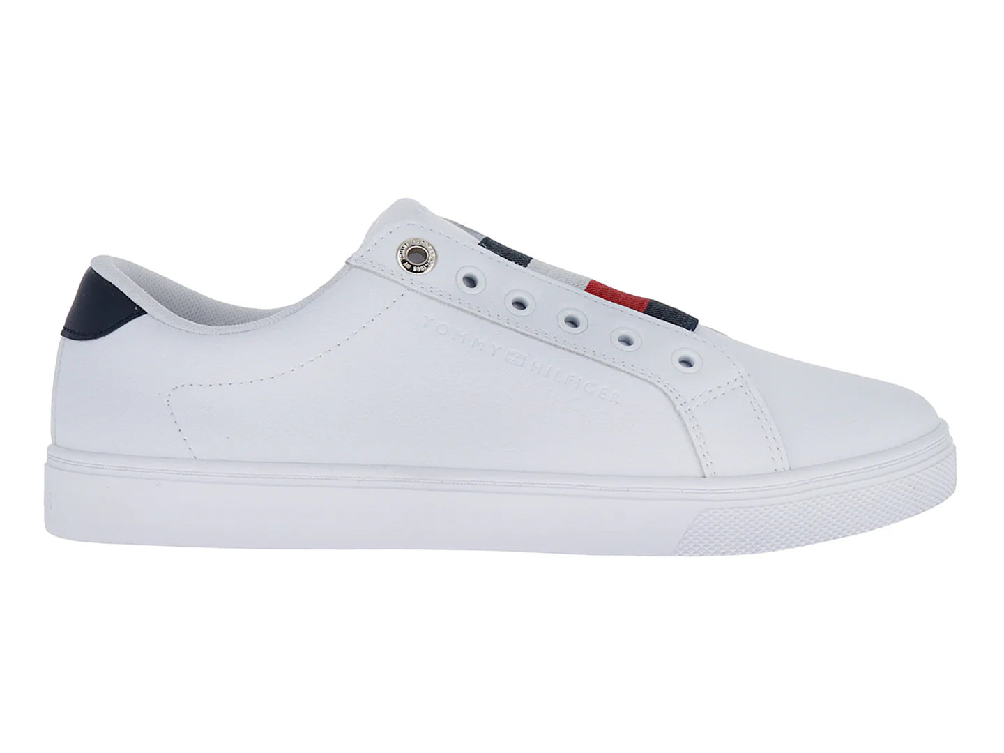 Tenis Tommy Hilfiger Essential Slip On Blancos para Mujer