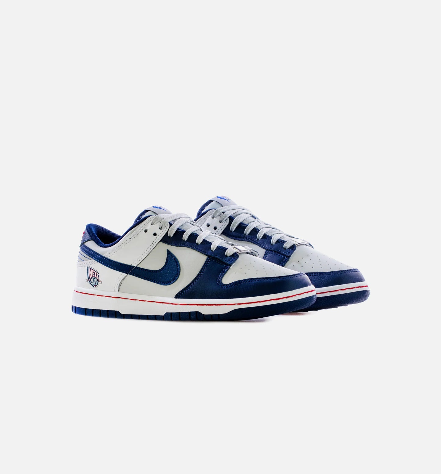 Dunk Low Retro Brooklyn Nets Mens Lifestyle Shoe Blue Grey Limit One Per Customer