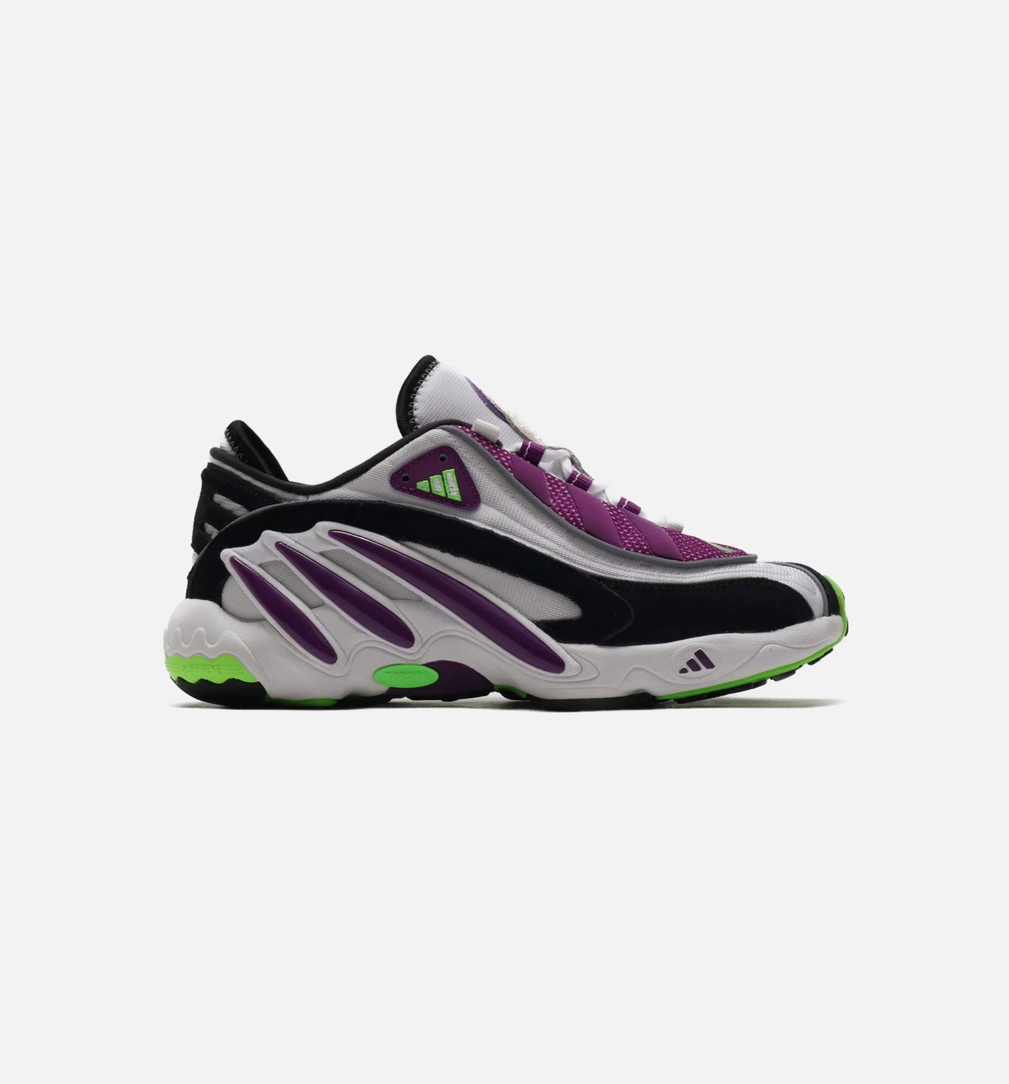 FYW 98 Mens Running Shoe White Black Solar Green Glory Purple