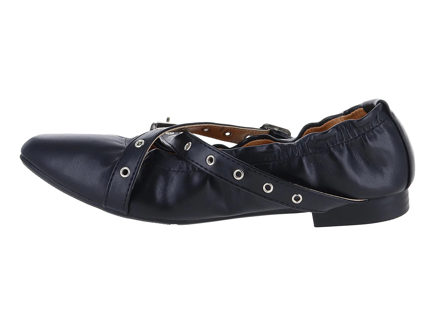 Zapatos Planos Roze Negros para Mujer