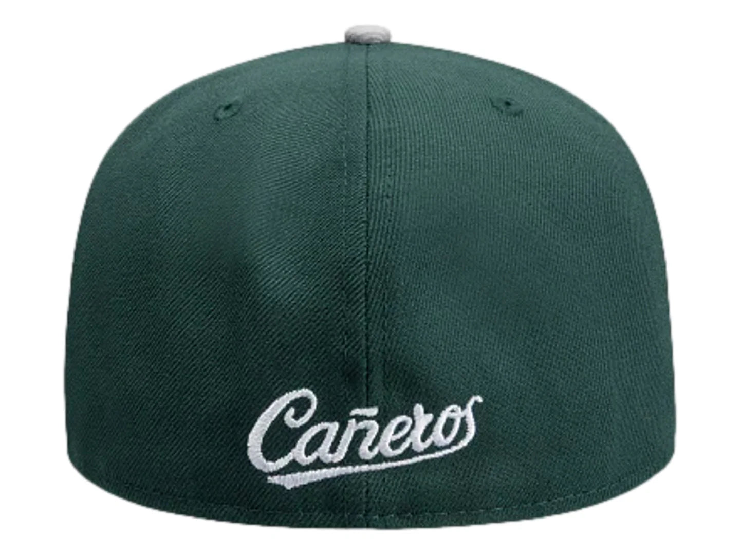 Gorra New Era 59Fifty Dual Logo Verde Oscuro para Hombre