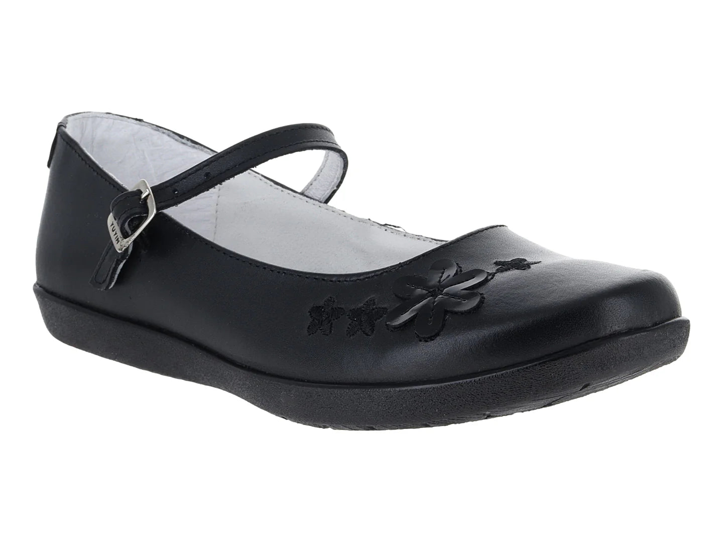 Zapato Escolar Yuyin Negro para Niña