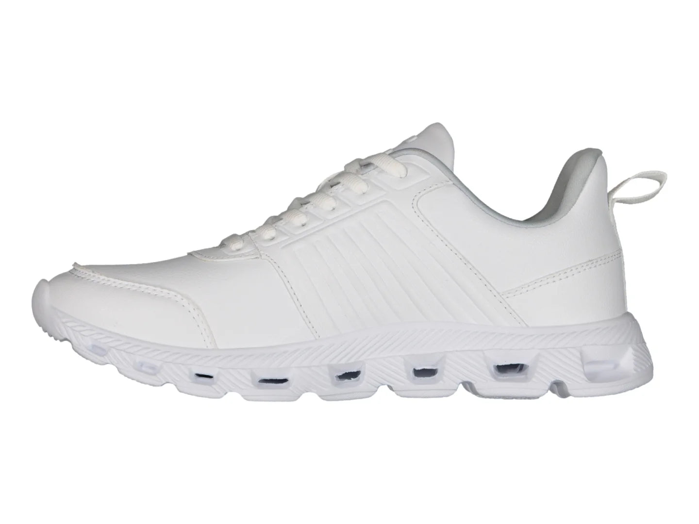 Tenis Charly Light Sport Blanco y Gris para Mujer