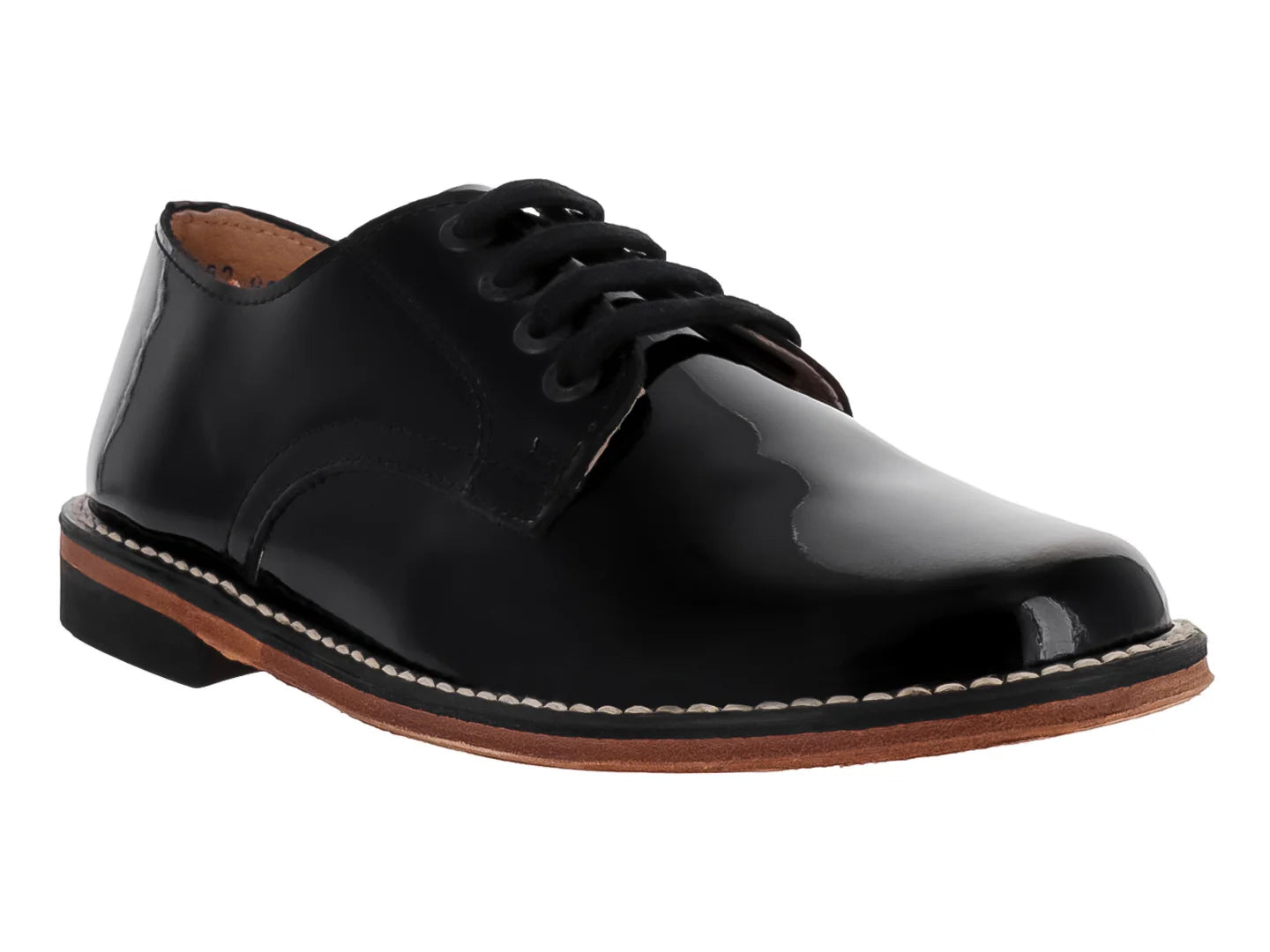Zapatos Elefante de Charol Negro para Niña