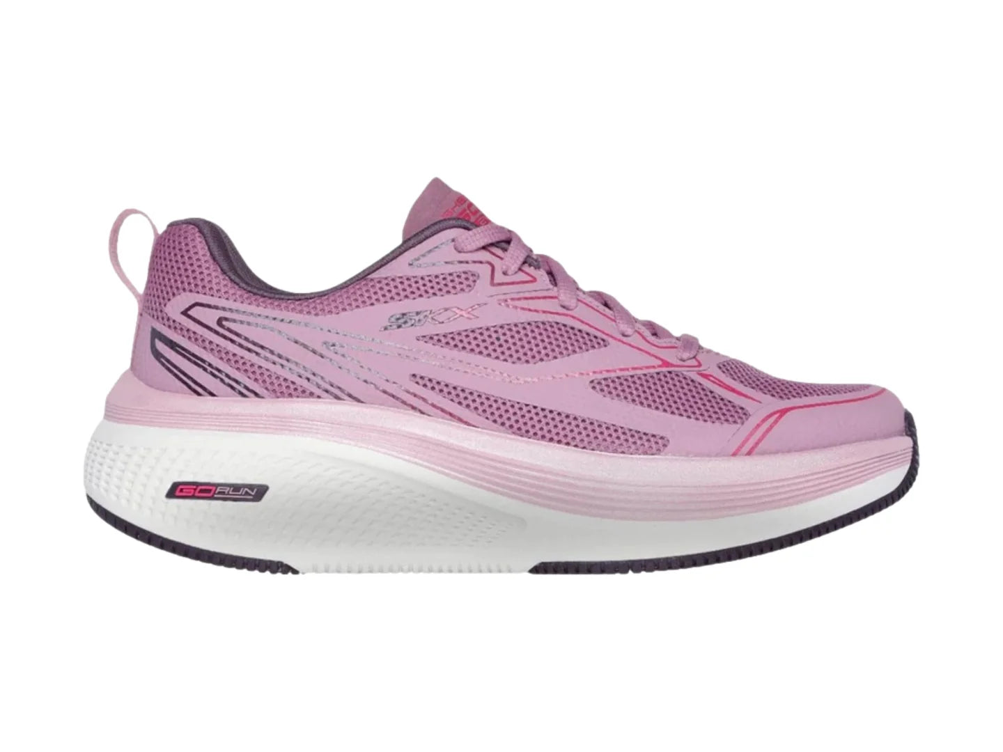 Tenis Skechers Go Run Elevate 20 Rosa para Mujer