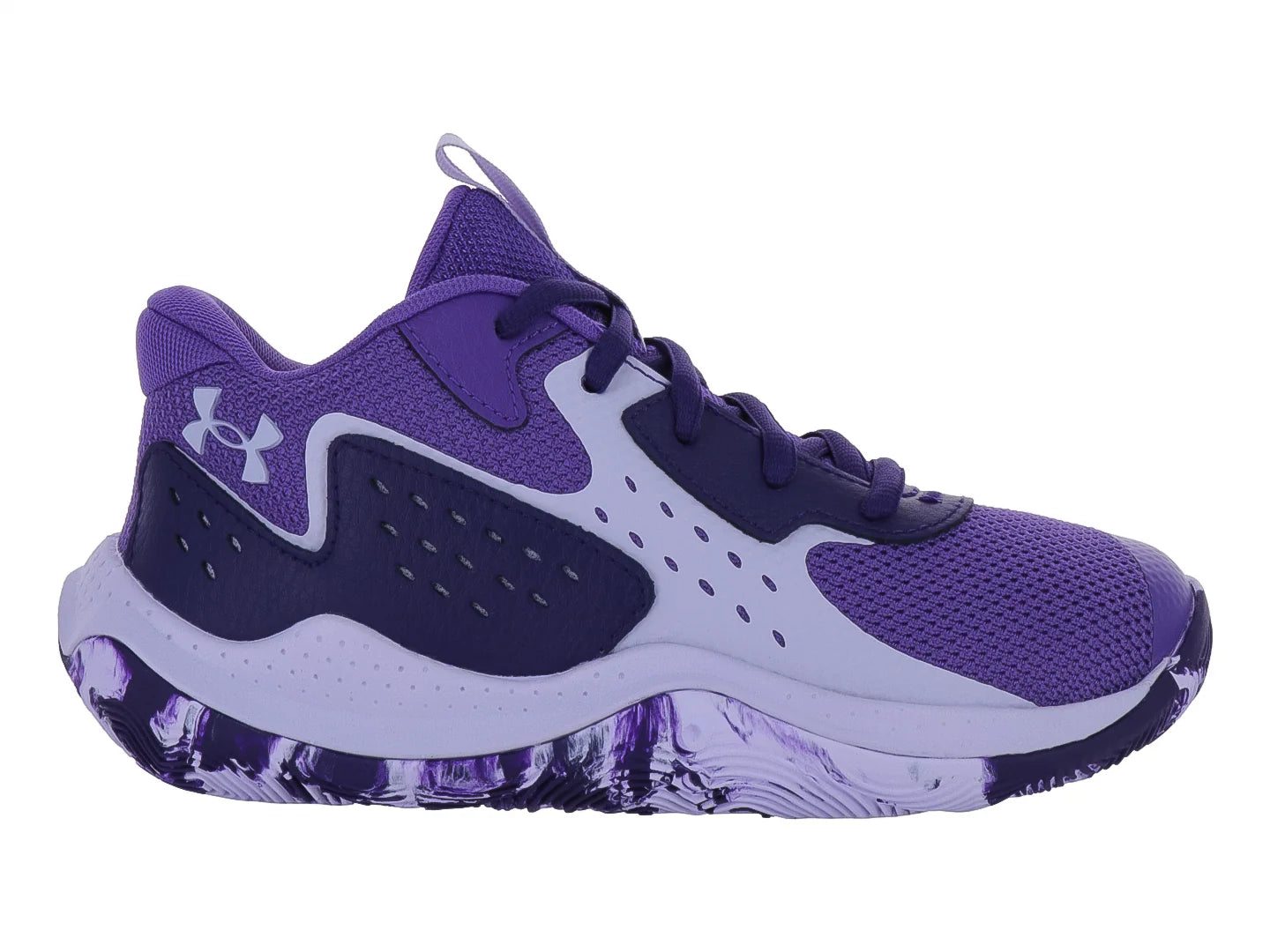 Tenis Under Armour PS Jet 23 Morado para Niño