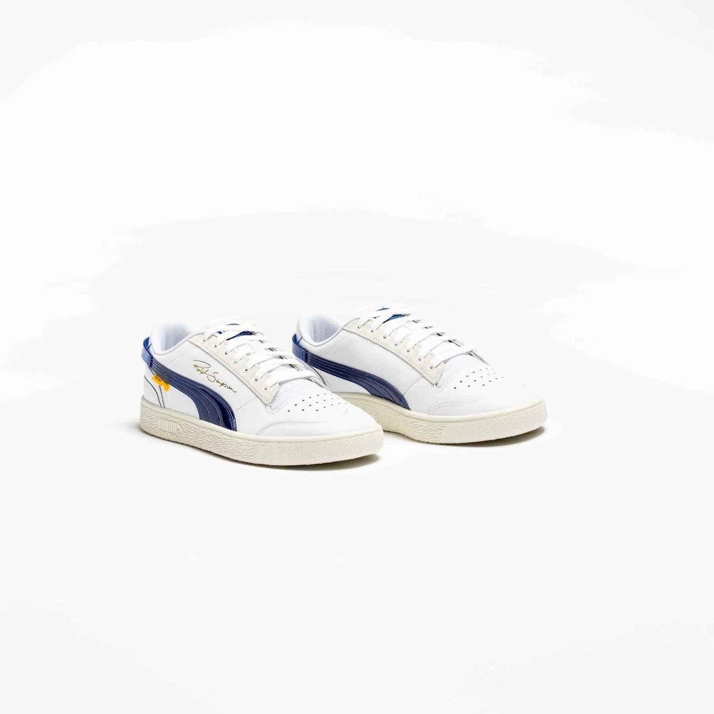 Puma X Randomevent Ralph Sampson Lo Mens Running Shoe White True Blue