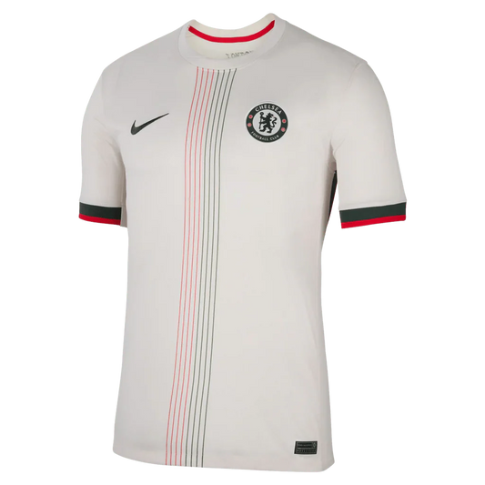Nike Chelsea FC 2025 26 Stadium Away Phantom Speed Red Galactic