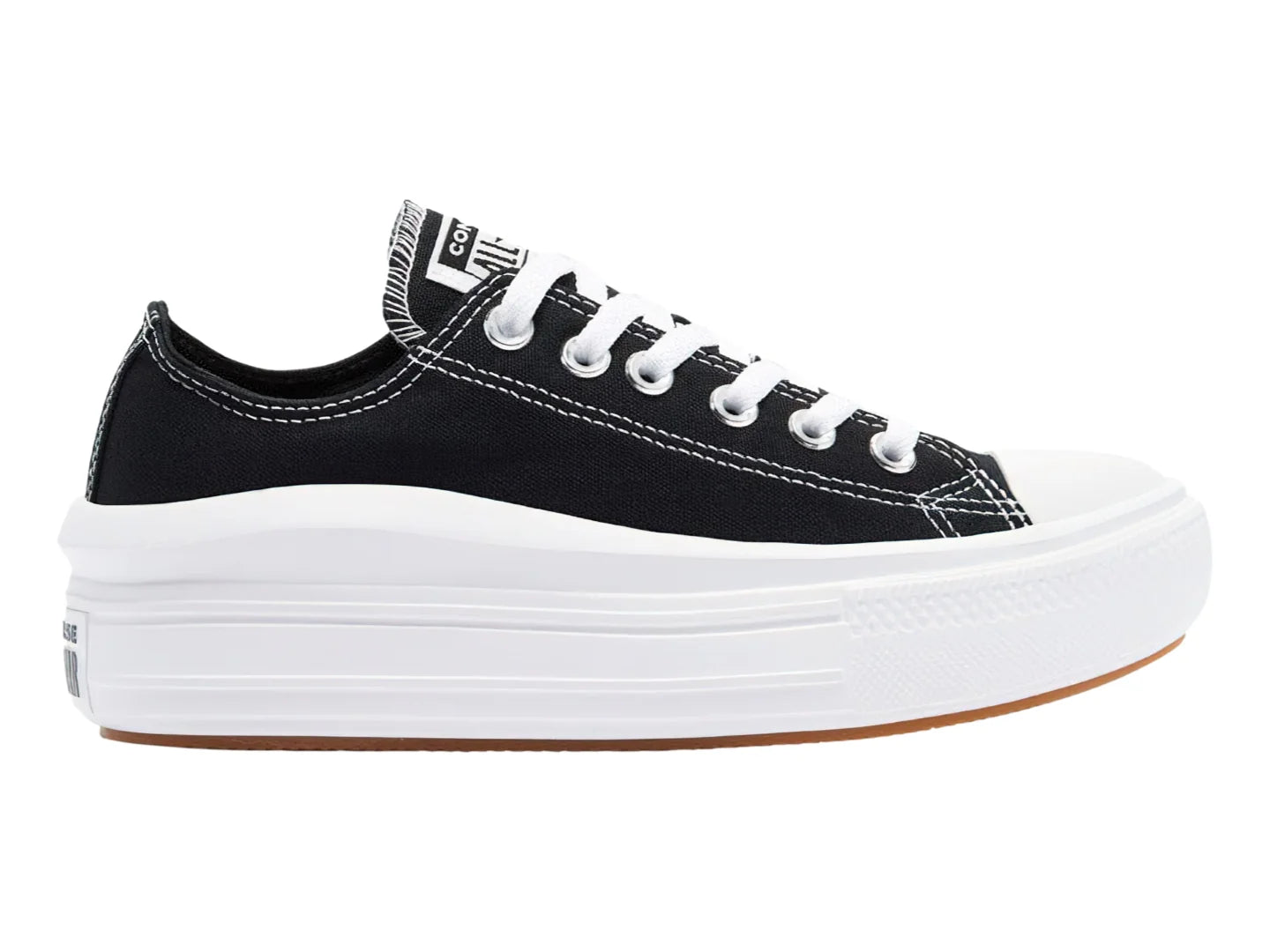 Tenis Converse Chuck Taylor All Star Move Negros y Blancos