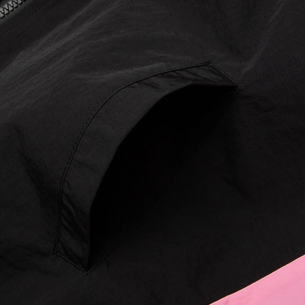 Track Jacket Black Pink