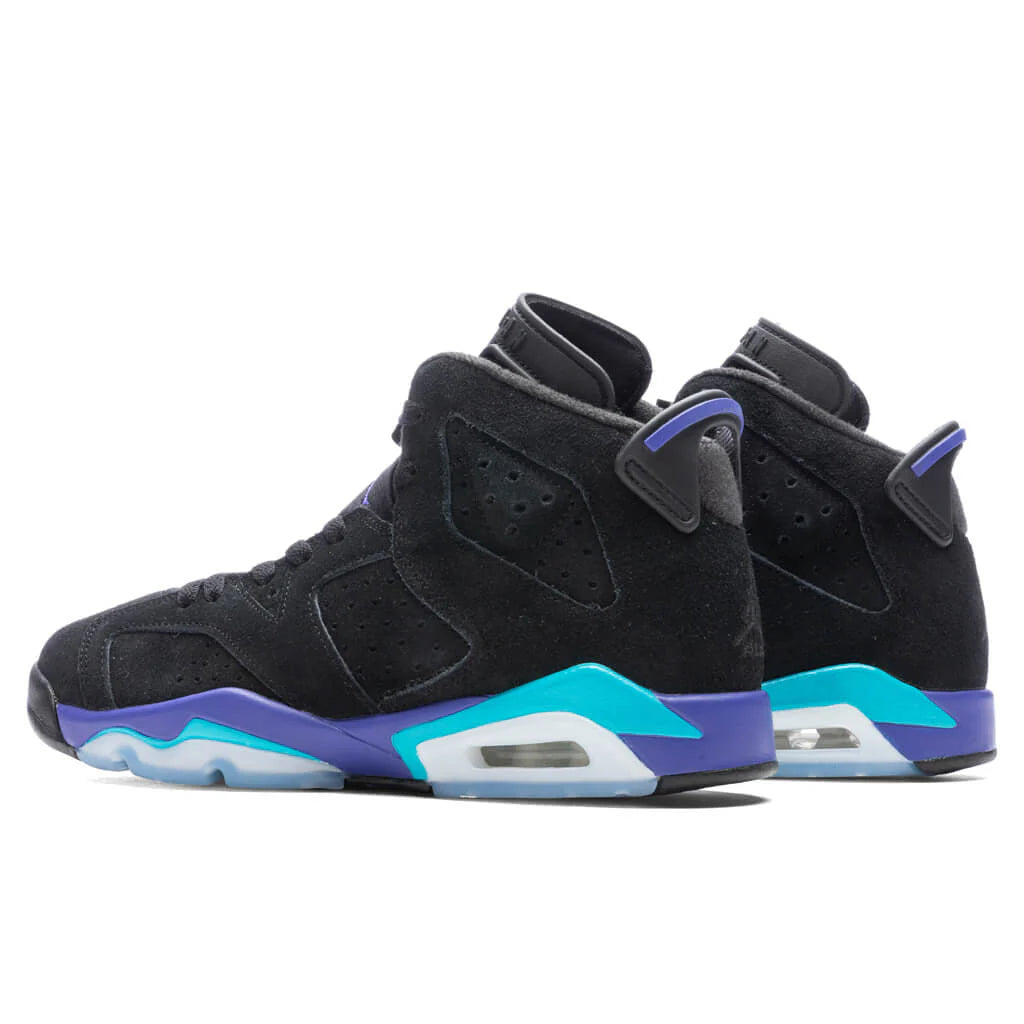 Air Jordan 6 Retro GS Aqua Black Bright Concord Aquatone