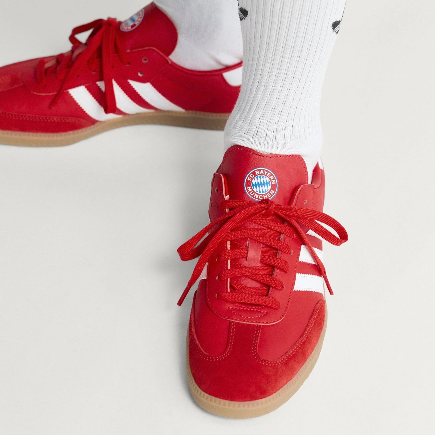 adidas Samba FC Bayern Shoes Red White