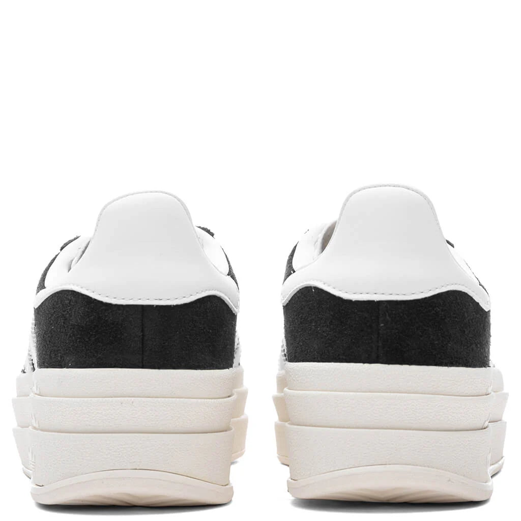 Womens Gazelle Bold Core Black Cloud White Core White
