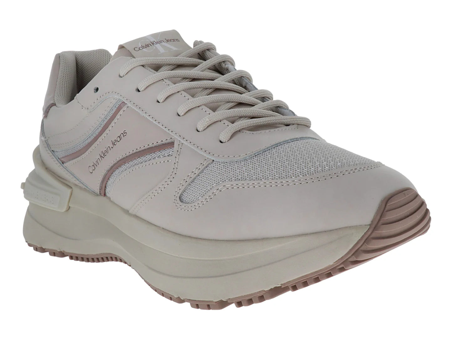Tenis Calvin Klein Beige para Mujer
