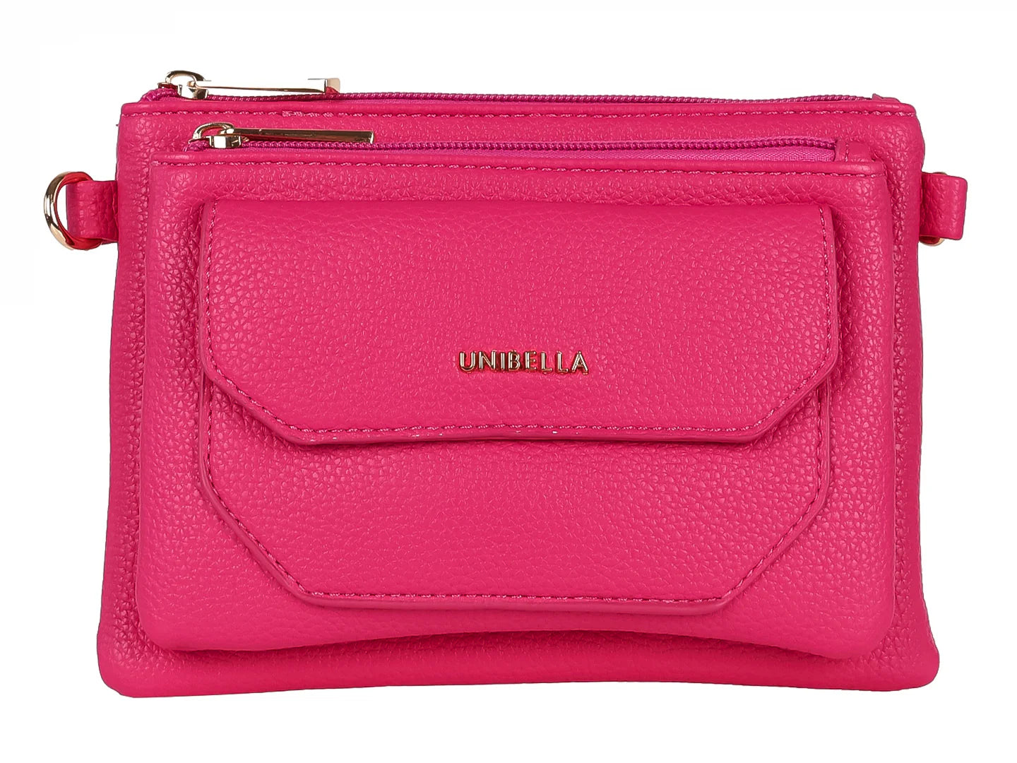 Bolsa de Hombro Unibella Color Rose para Mujer