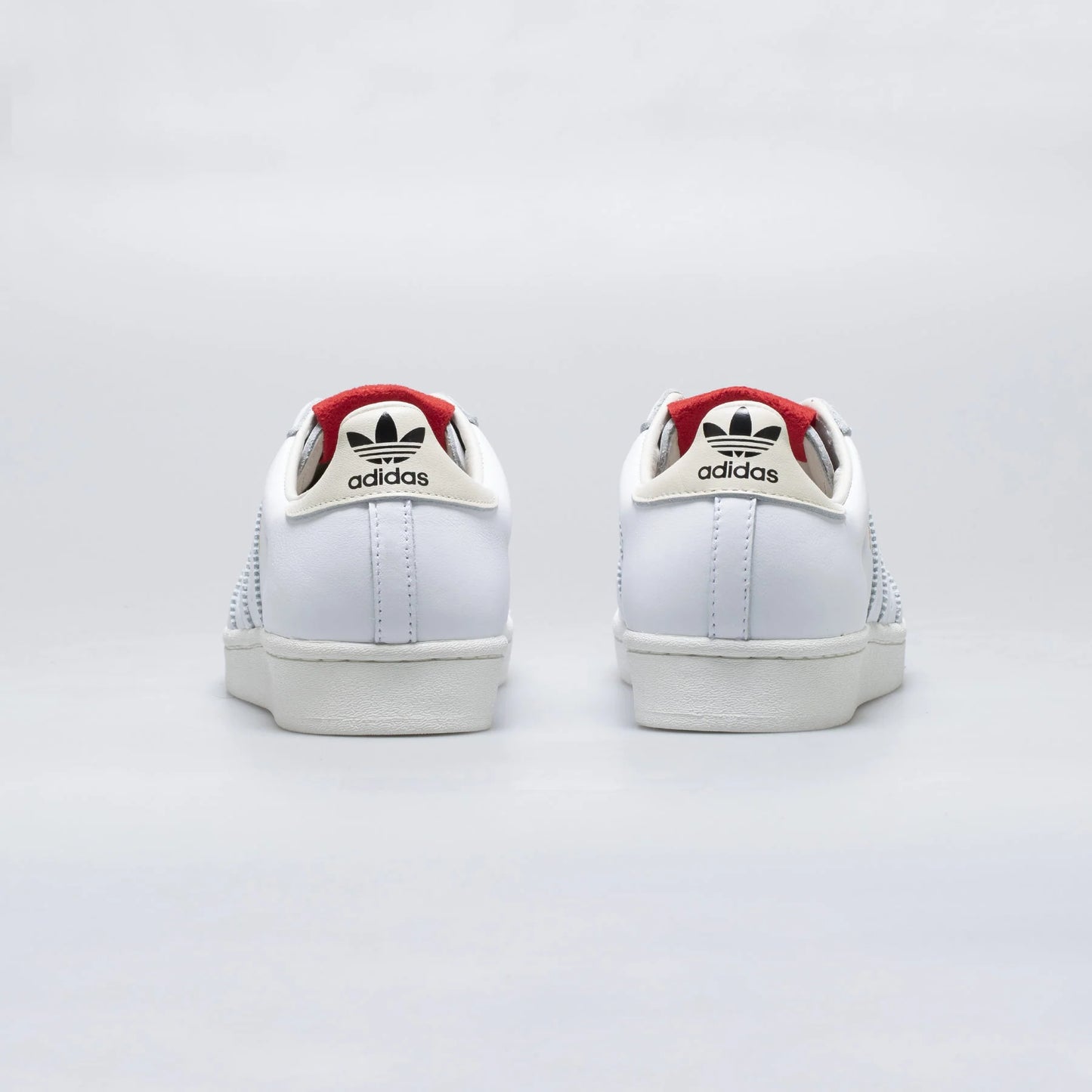 424 Shell Toe Mens Lifestyle Shoe White Red