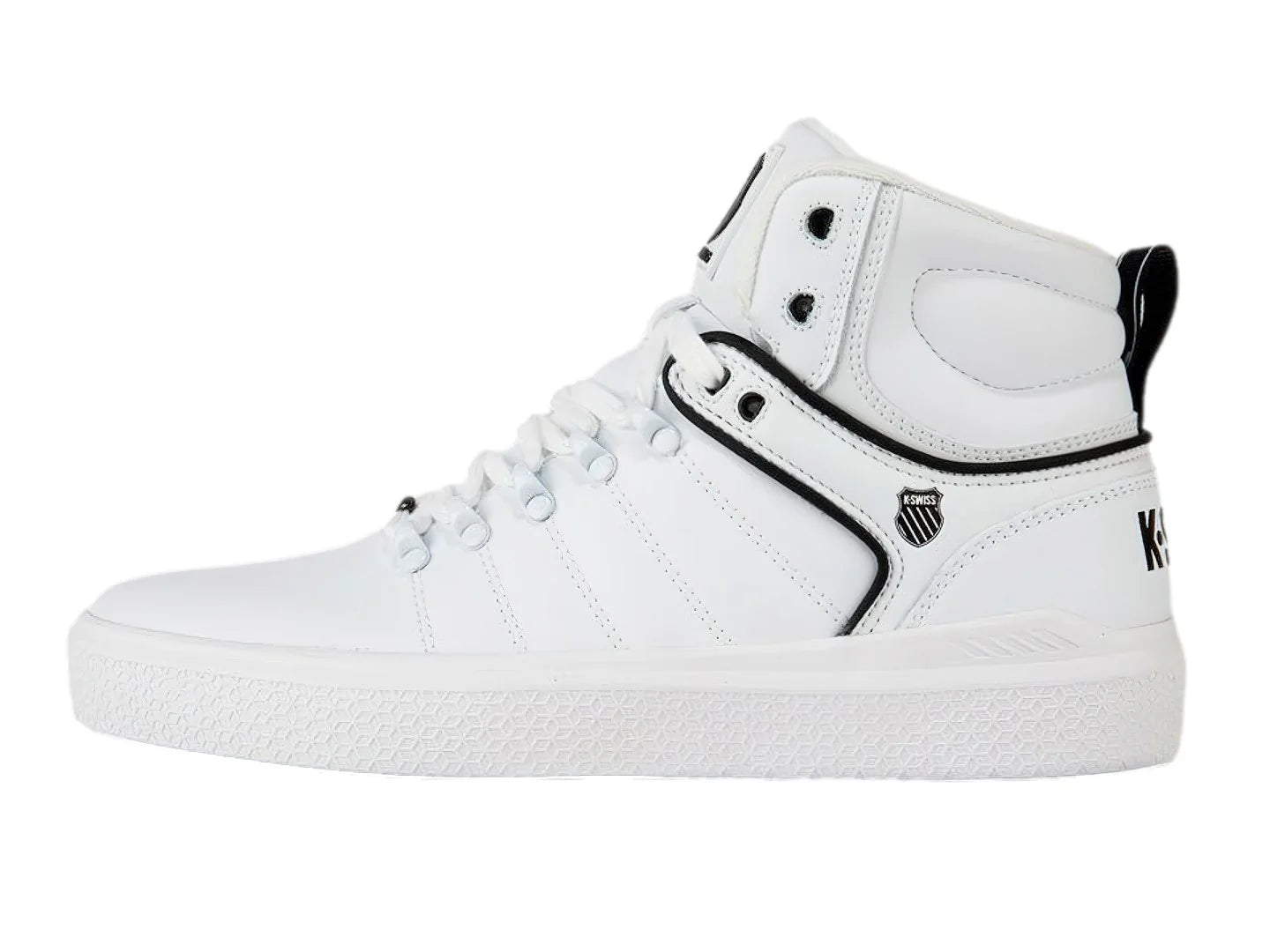 Tenis K Swiss King Blanco con Negro para Hombre