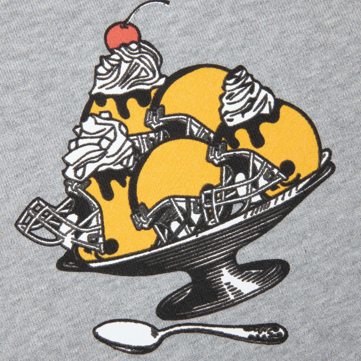 Feature x Icecream Super Bowl Hoodie Heather Grey