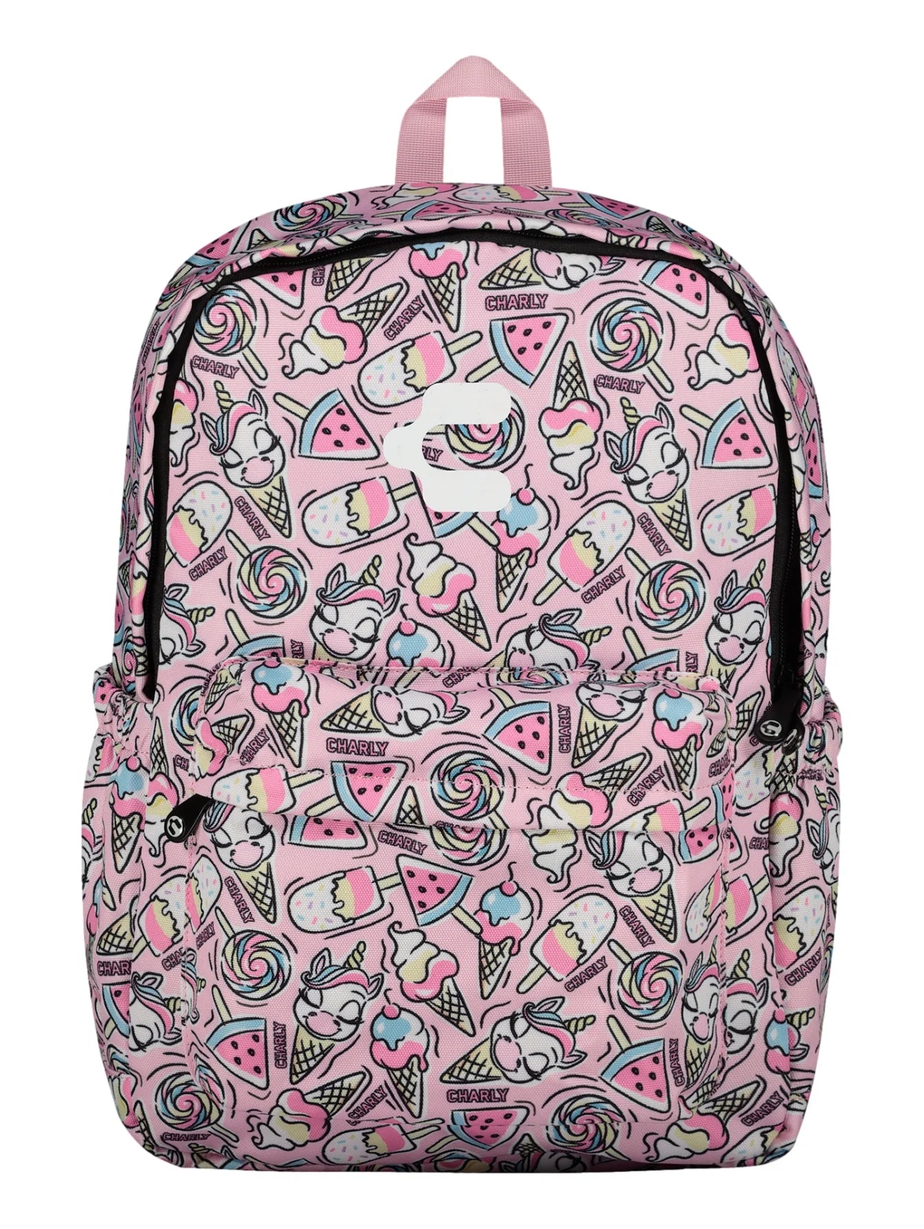 Set Mochila Charly Rosa