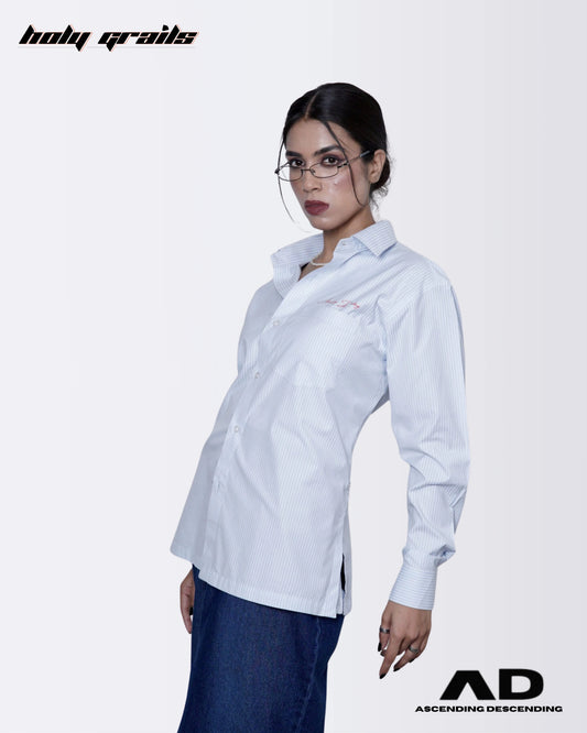 Boardroom Bleu Stripes Shirt HG x Ascending Descending