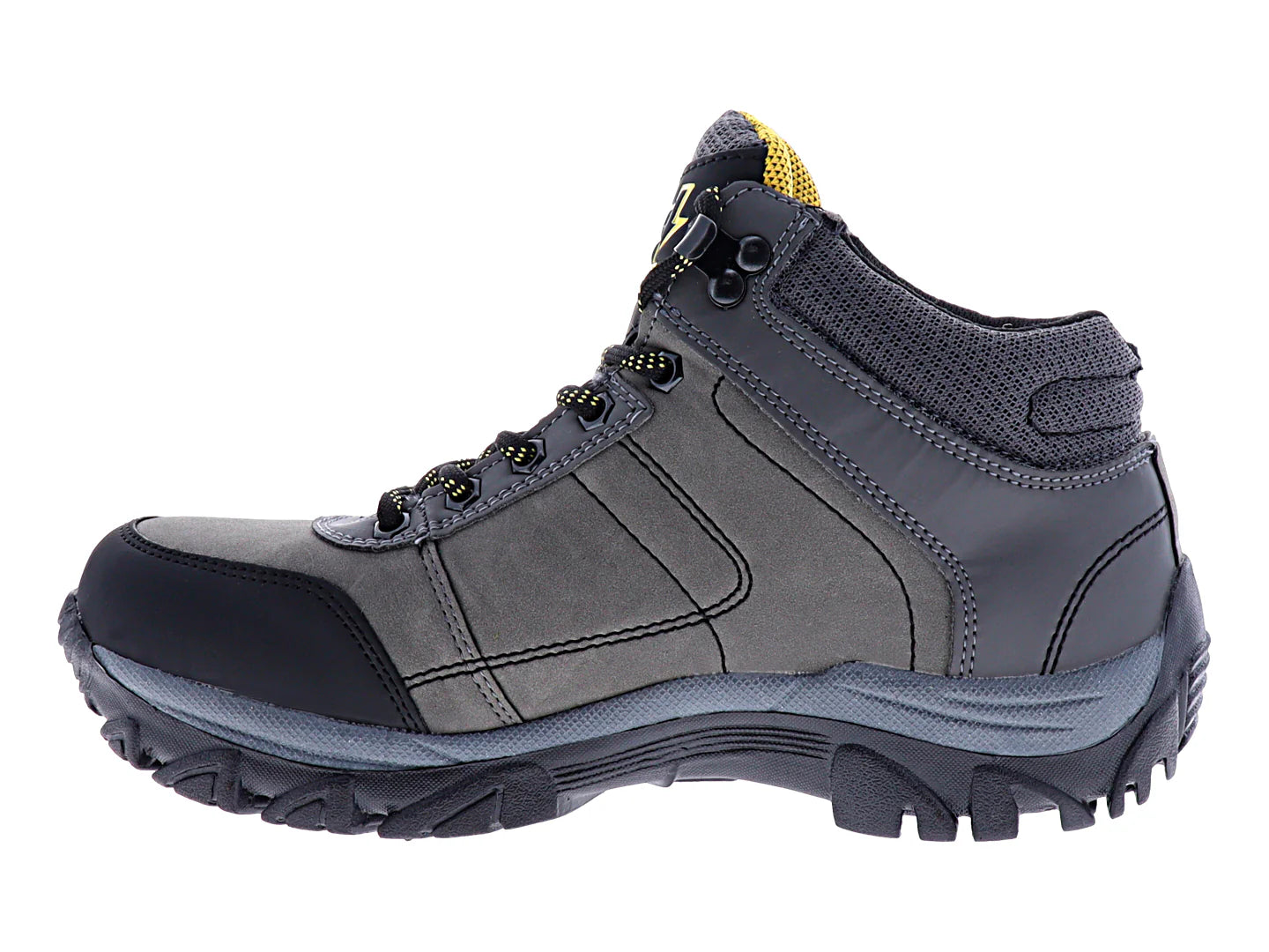 Botas 4X4 Gris Oxford y Amarillo para Hombre